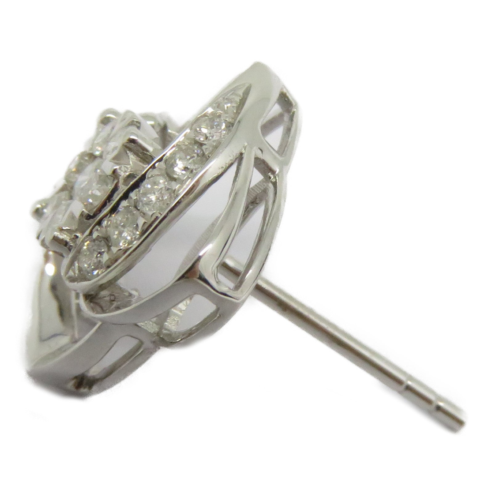 JEWELRY 【激減優惠】18K白金Diamond Earrings 0.49ct鑽石耳環