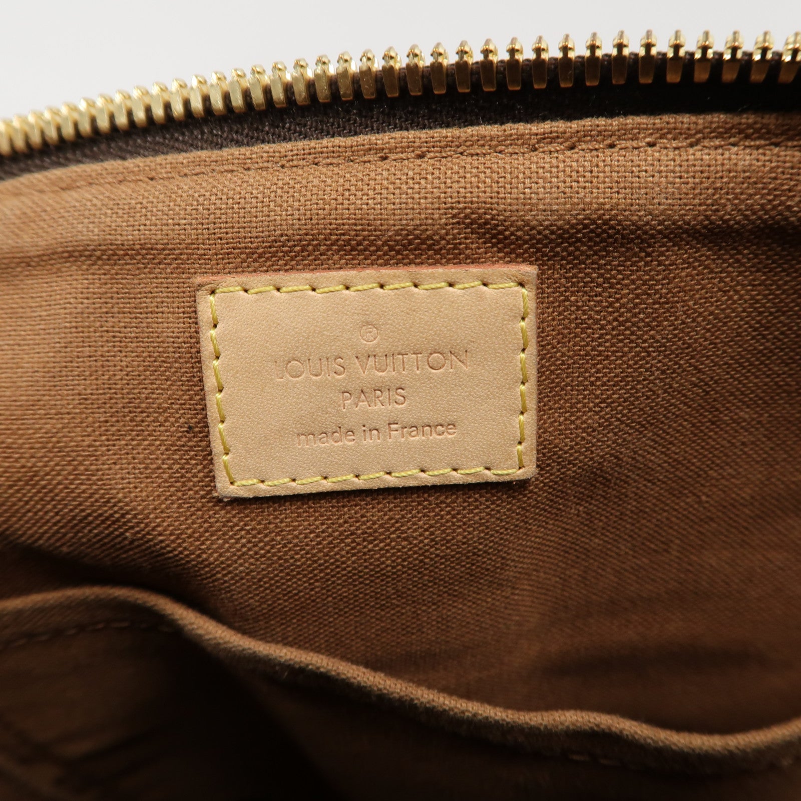 LOUIS VUITTON Monogram Palermo PM金扣手挽肩背兩用袋啡色
