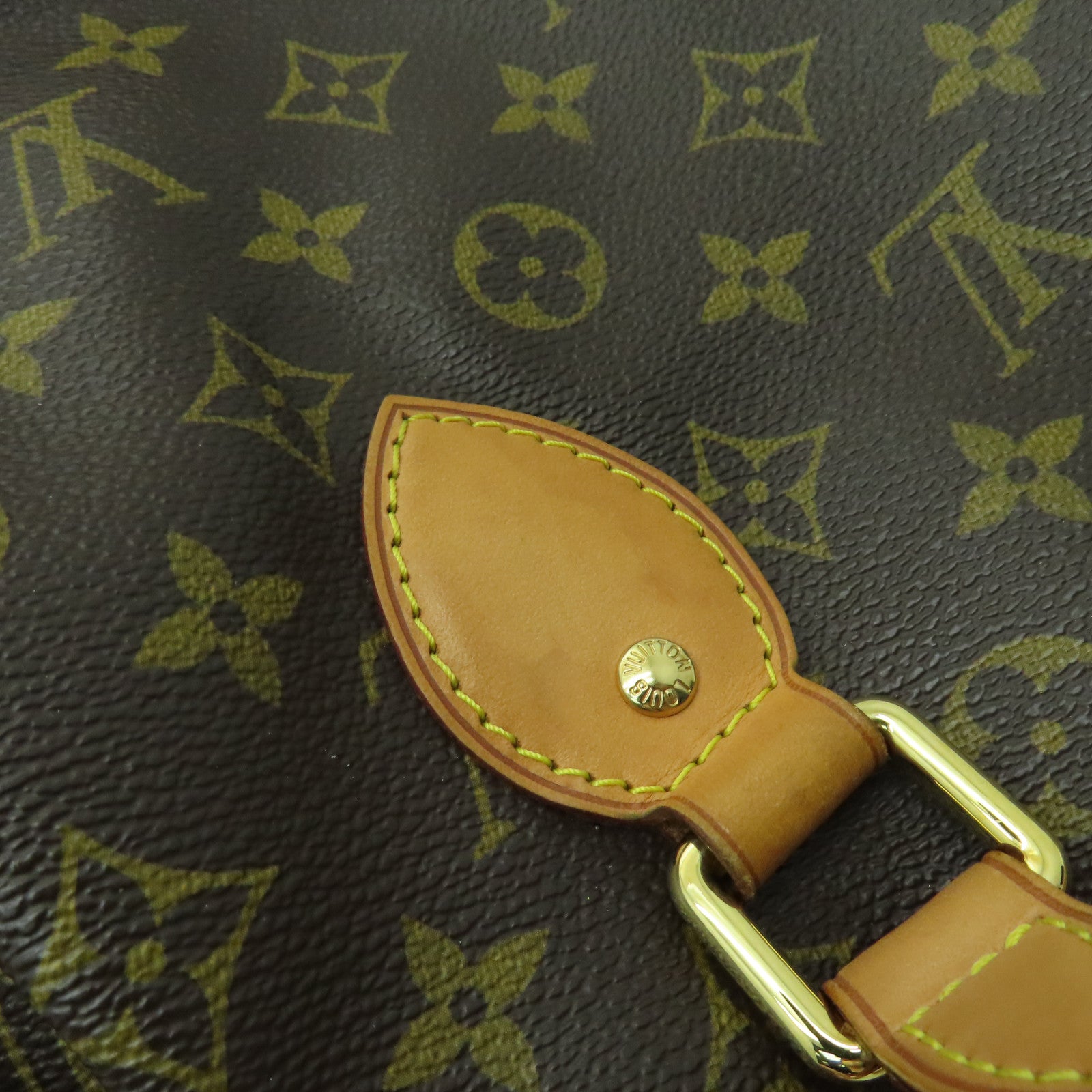 LOUIS VUITTON 【激減優惠】Monogram Palermo PM金扣手挽肩背兩用袋啡色