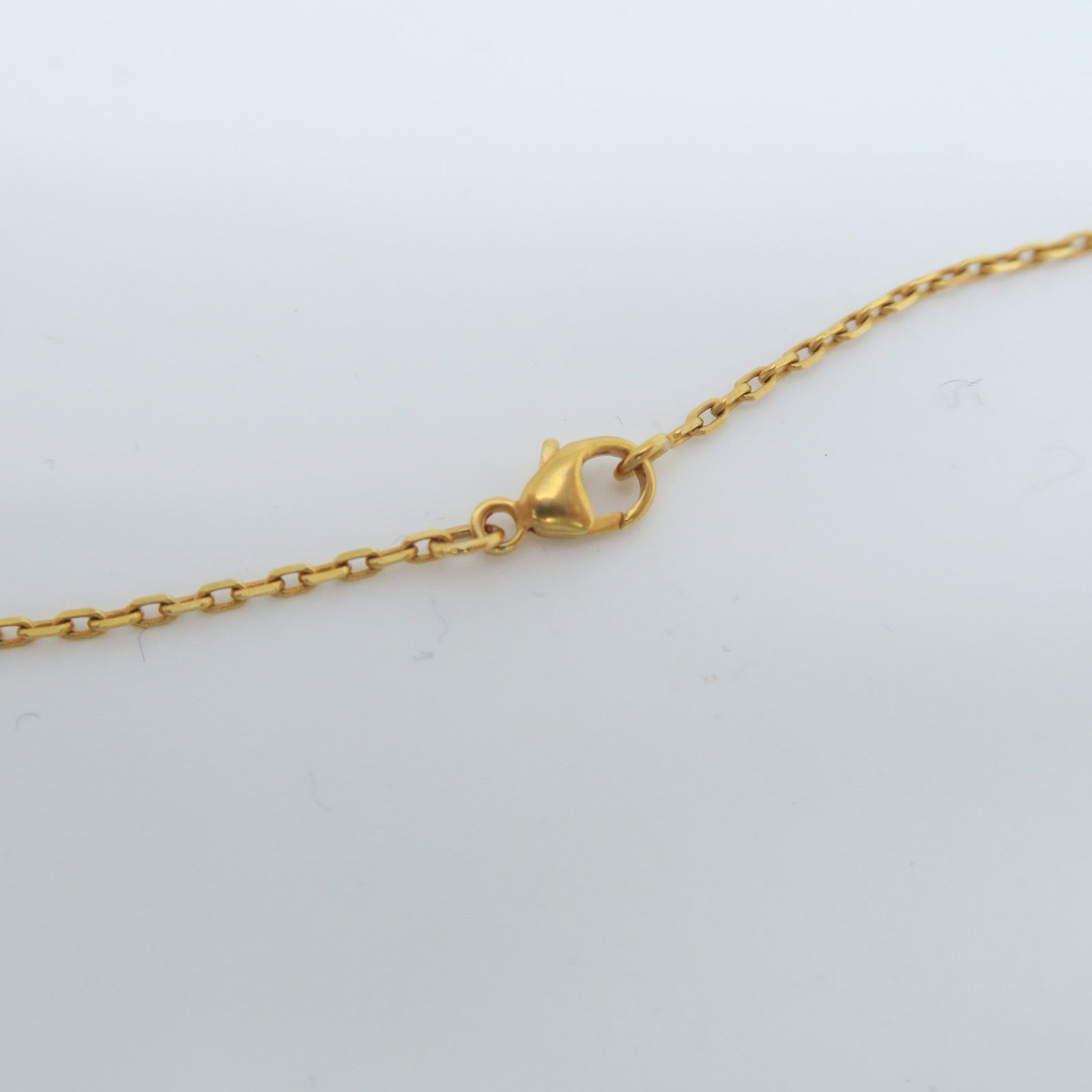 HERMES Veau Swift皮革/金属O'maillon Pendant坠饰金色/棕色