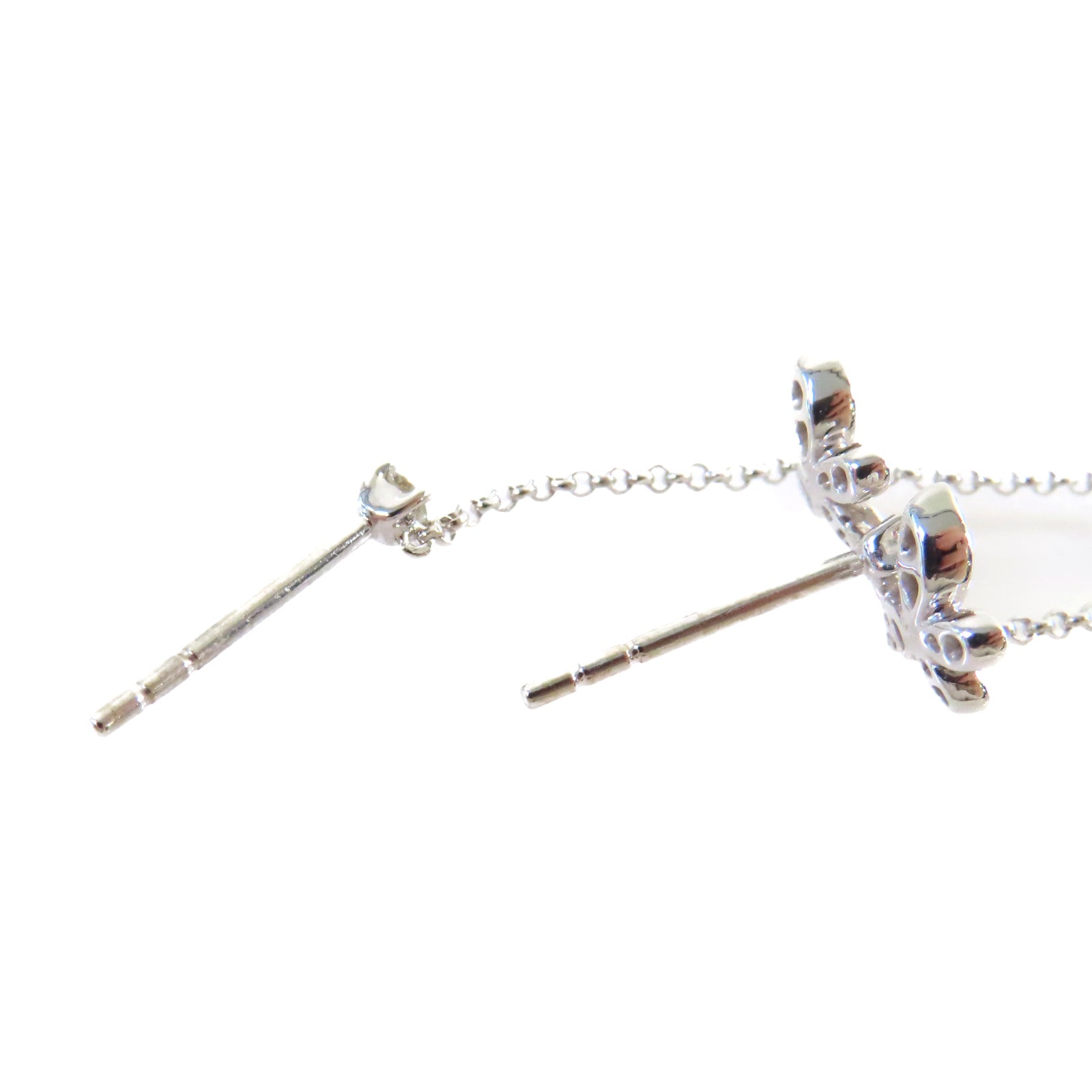 JEWELRY 18K白金/0.17ct鑽石Diamond Earrings耳環