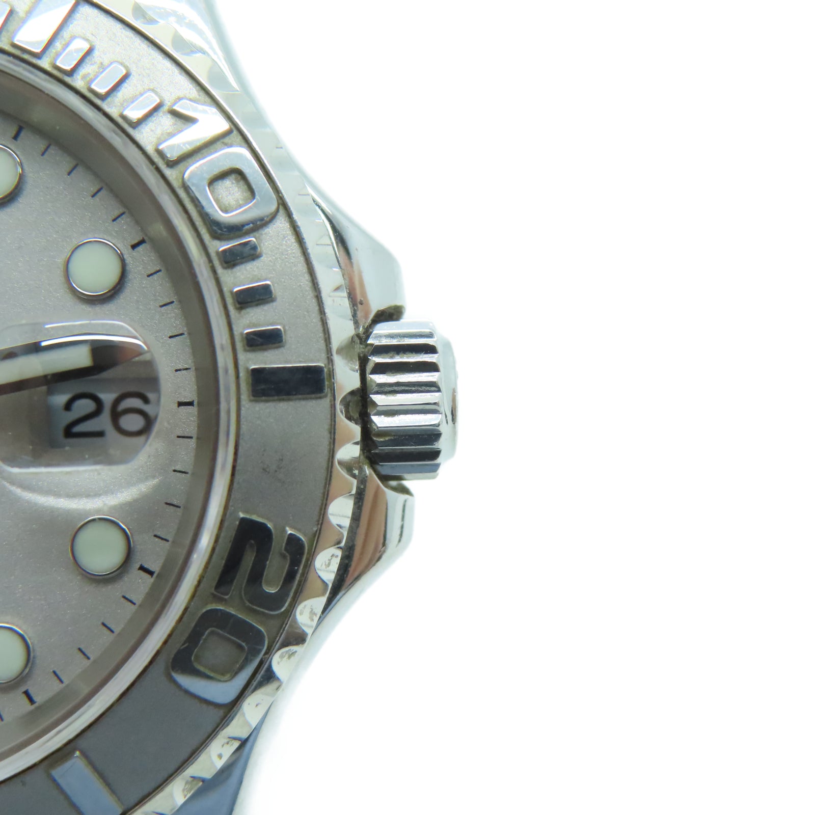 ROLEX Yacht Master不锈钢/白金手表自动机芯白色