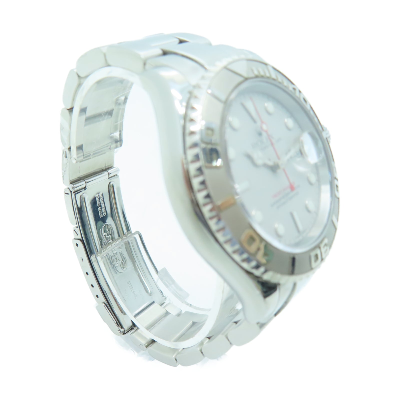 ROLEX Yacht Master不锈钢/白金手表自动机芯白色