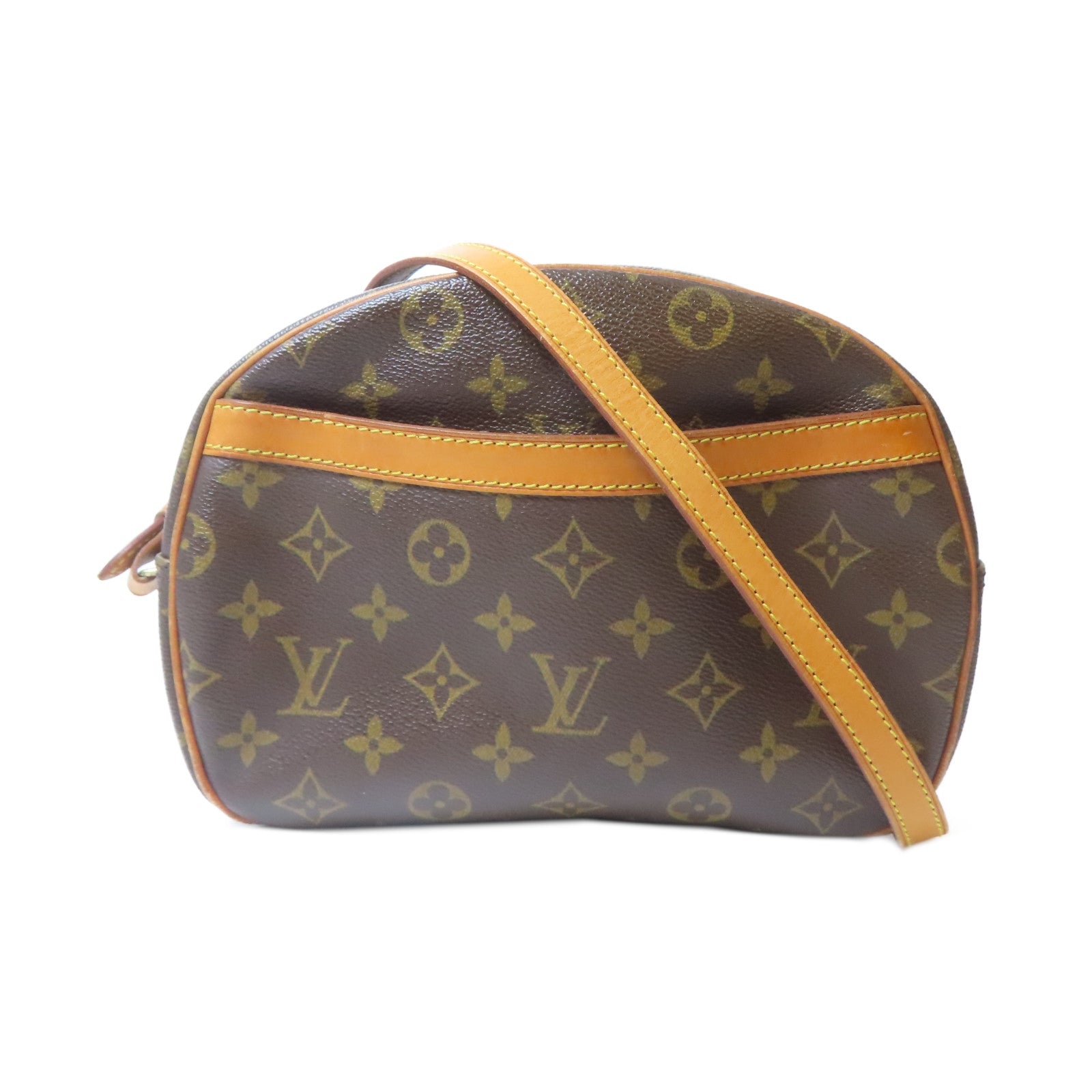 LOUIS VUITTON Monogram Blois金扣肩背袋啡色