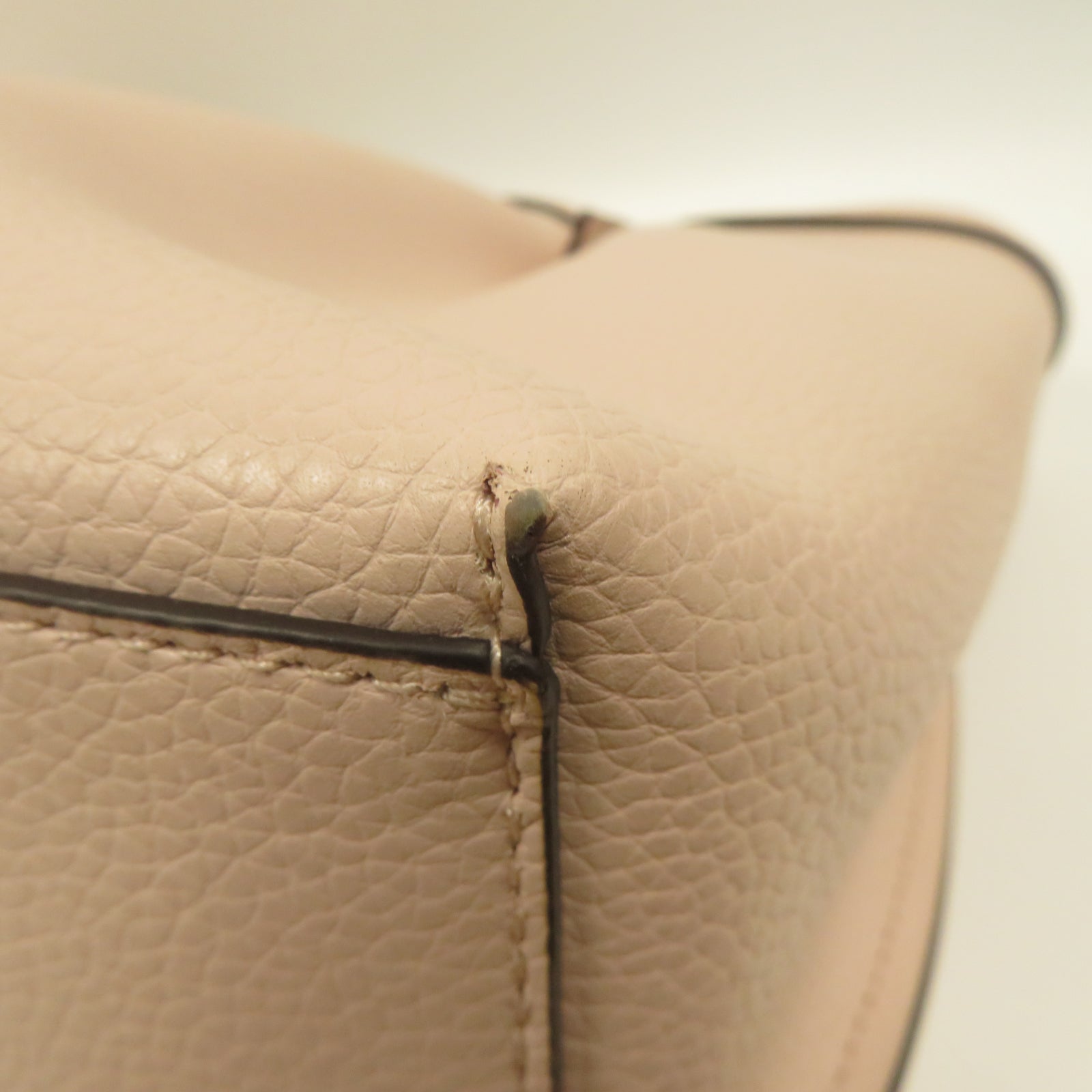 Michael Kors 牛皮皮革Tote Bag金扣肩背袋粉紅色