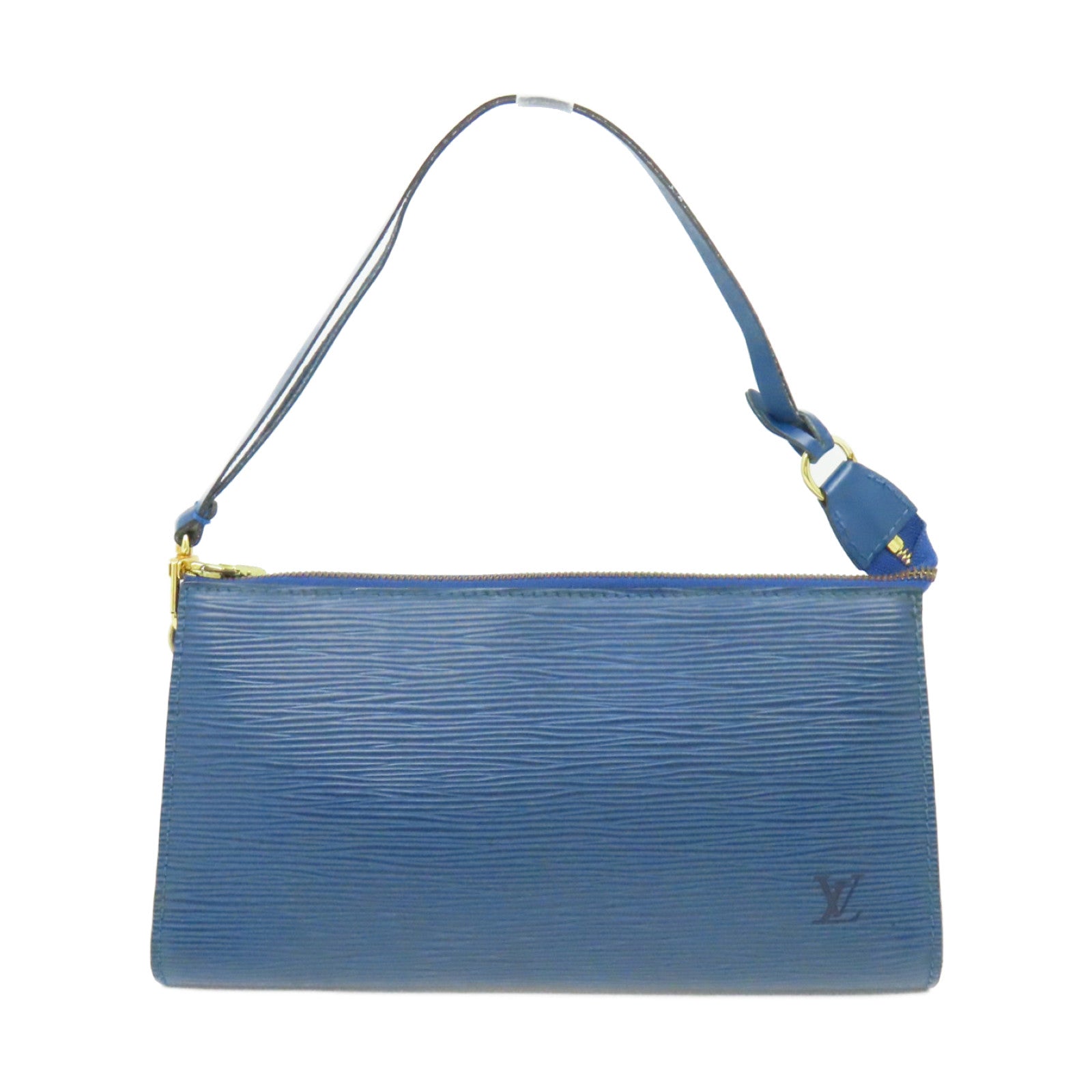 LOUIS VUITTON 【激減優惠】Epi Pochette Accessories Hand Bag肩背袋藍色
