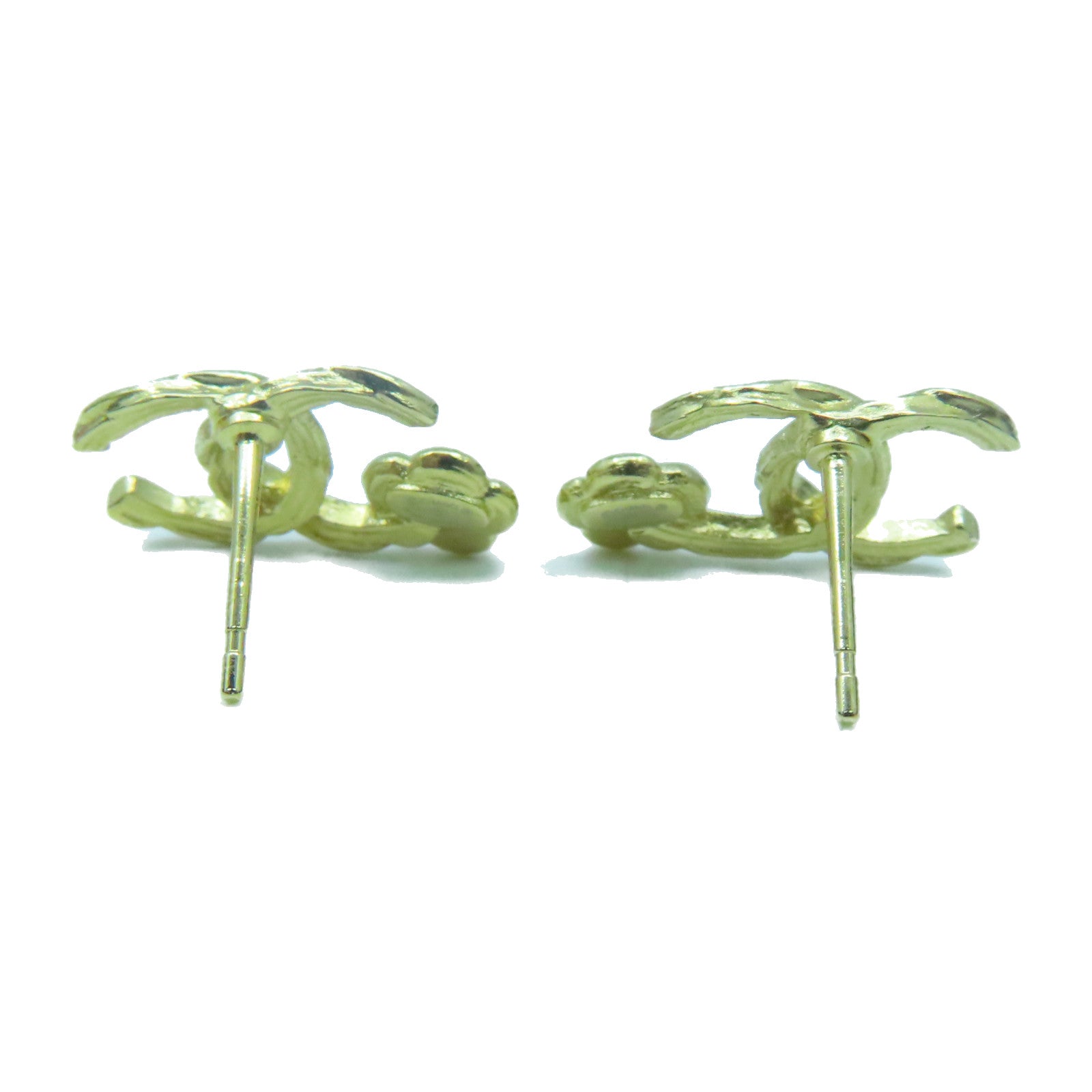 CHANEL 金屬Earrings耳環金色
