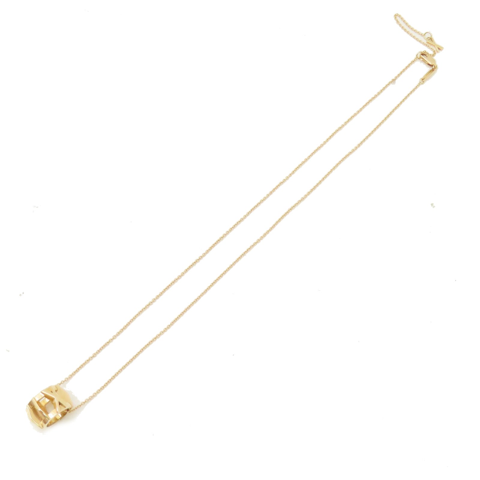 TIFFANY＆CO 18K黃金Necklace項鍊#40cm