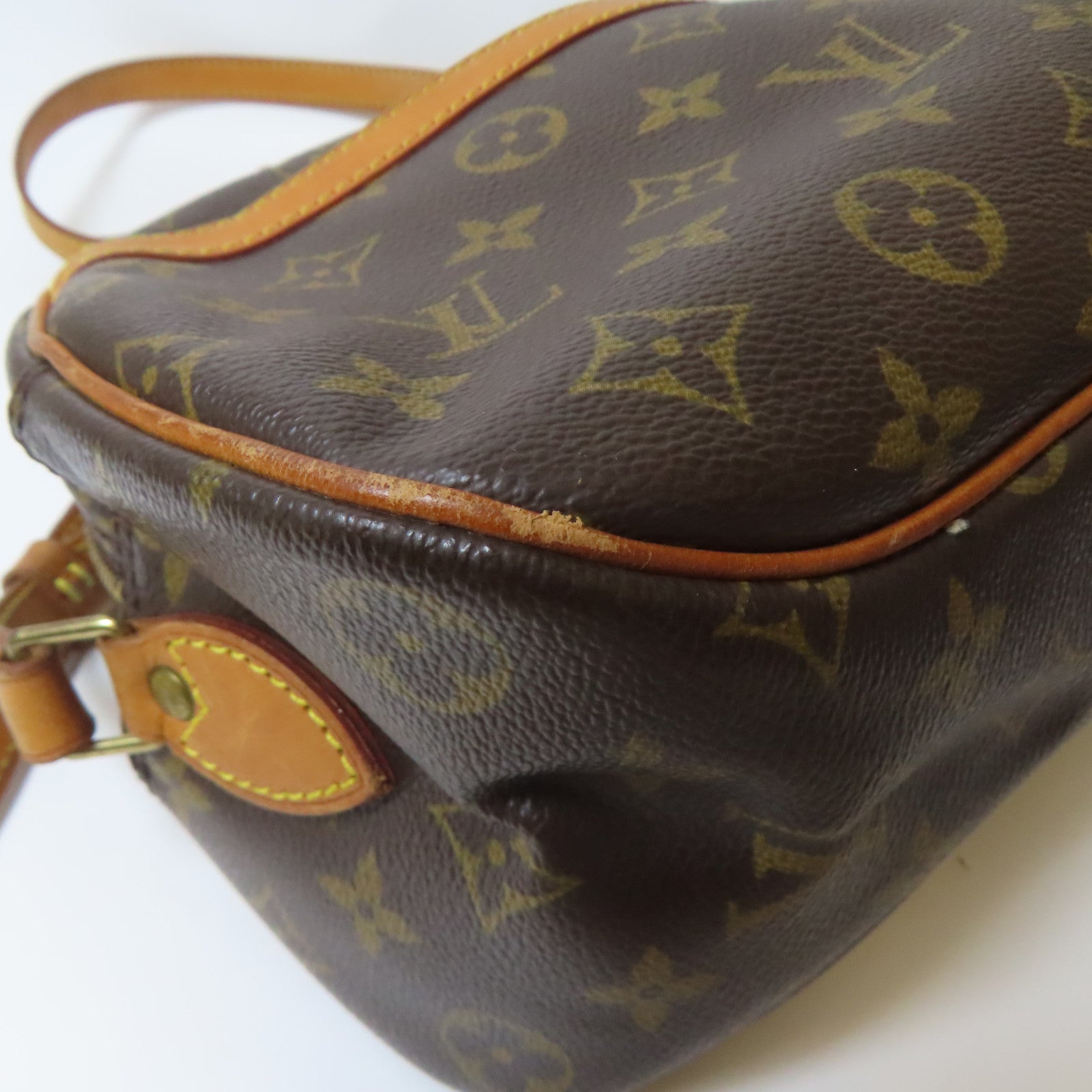 LOUIS VUITTON Monogram Blois金扣肩背袋啡色