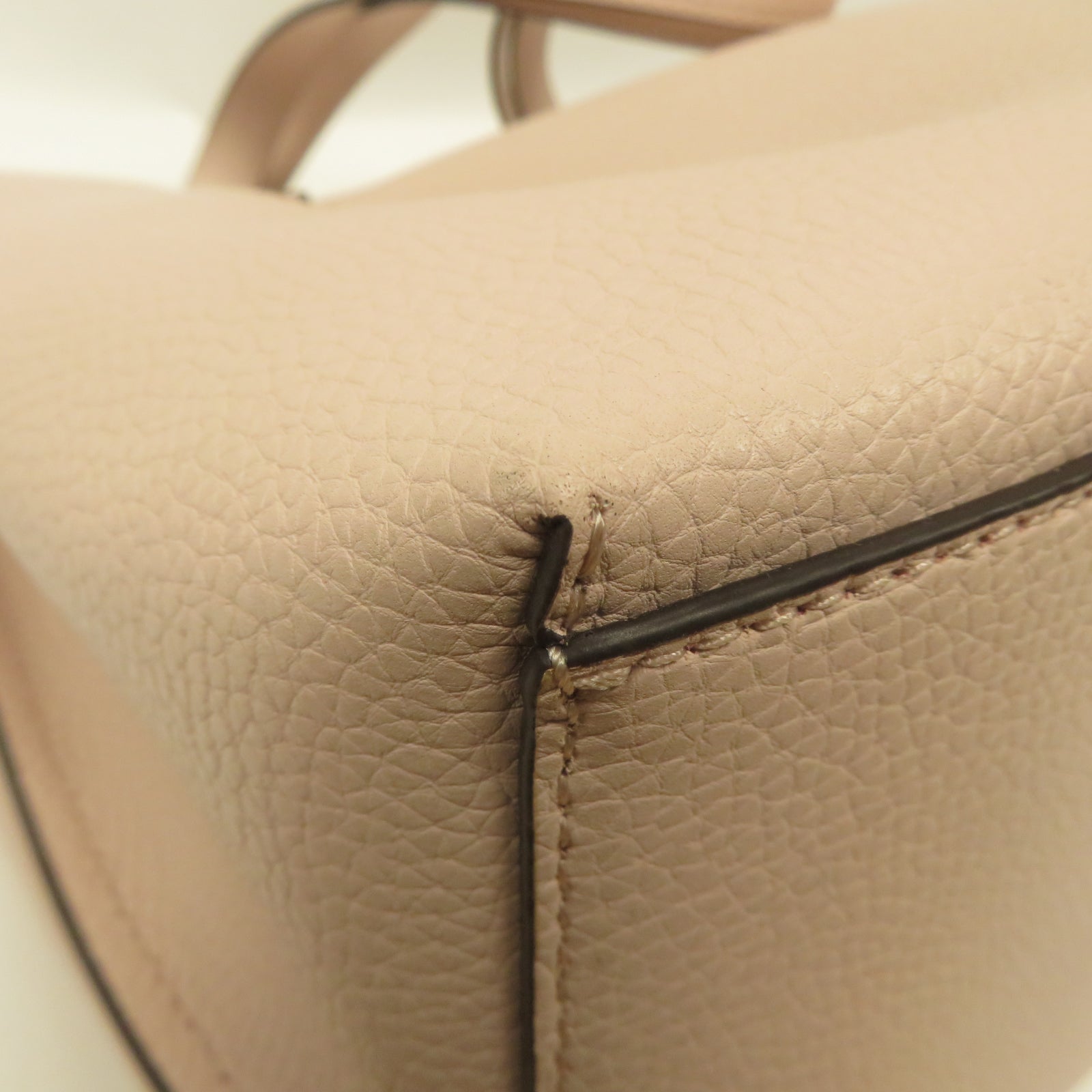 Michael Kors 牛皮皮革Tote Bag金扣肩背袋粉紅色