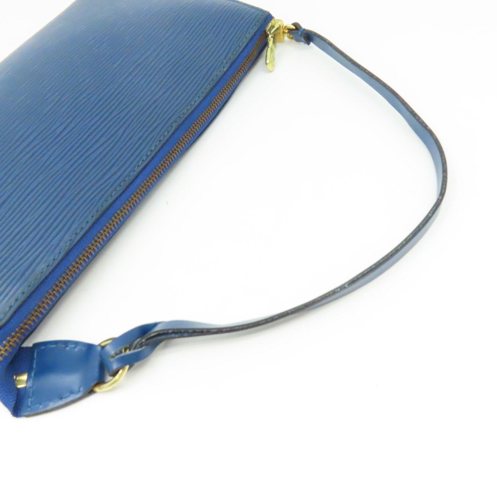 LOUIS VUITTON 【激減優惠】Epi Pochette Accessories Hand Bag肩背袋藍色