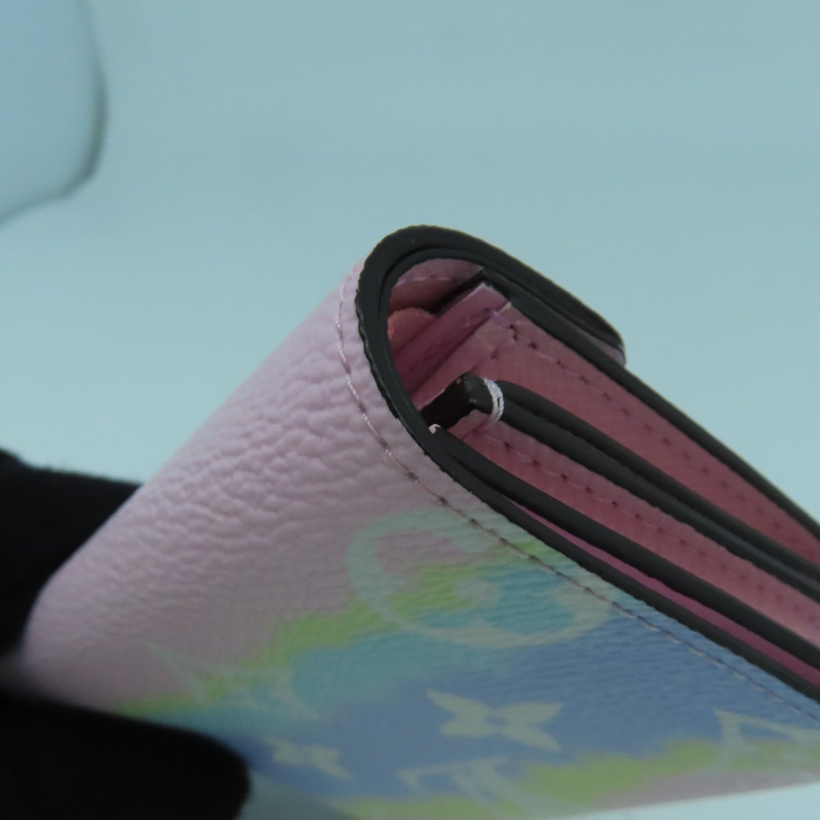 LOUIS VUITTON Monogram Giant Escale Zoe Wallet銀扣錢包彩色