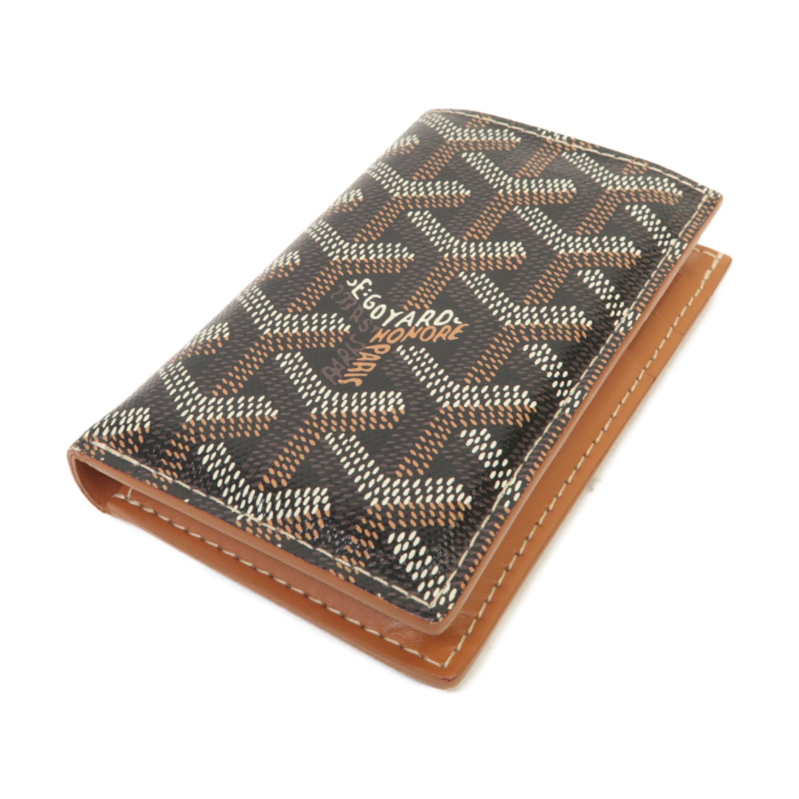 GOYARD 塗層帆布Card Case卡片套黑色/啡色