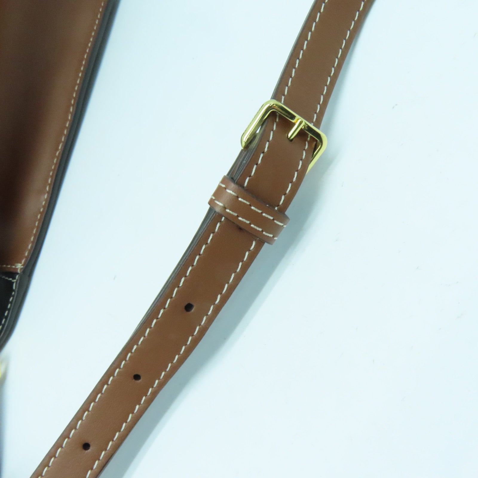 BURBERRY 牛皮皮革/帆布Mini Tri-Tone Pocket金扣手挽肩背兩用袋灰色黑色