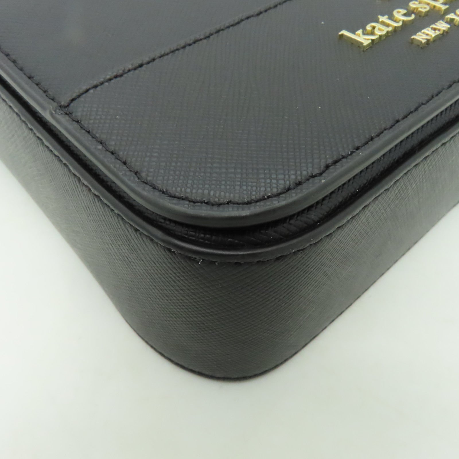 Kate Spade 牛皮皮革2way Shoulder Bag金扣手挽肩背兩用袋黒色