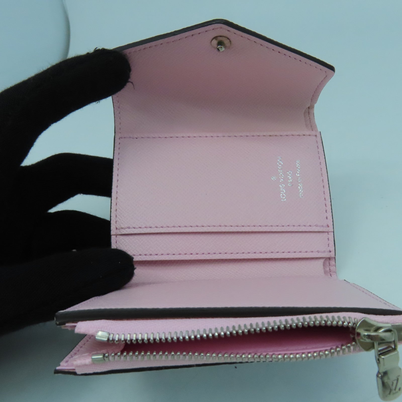 LOUIS VUITTON Monogram Giant Escale Zoe Wallet銀扣錢包彩色
