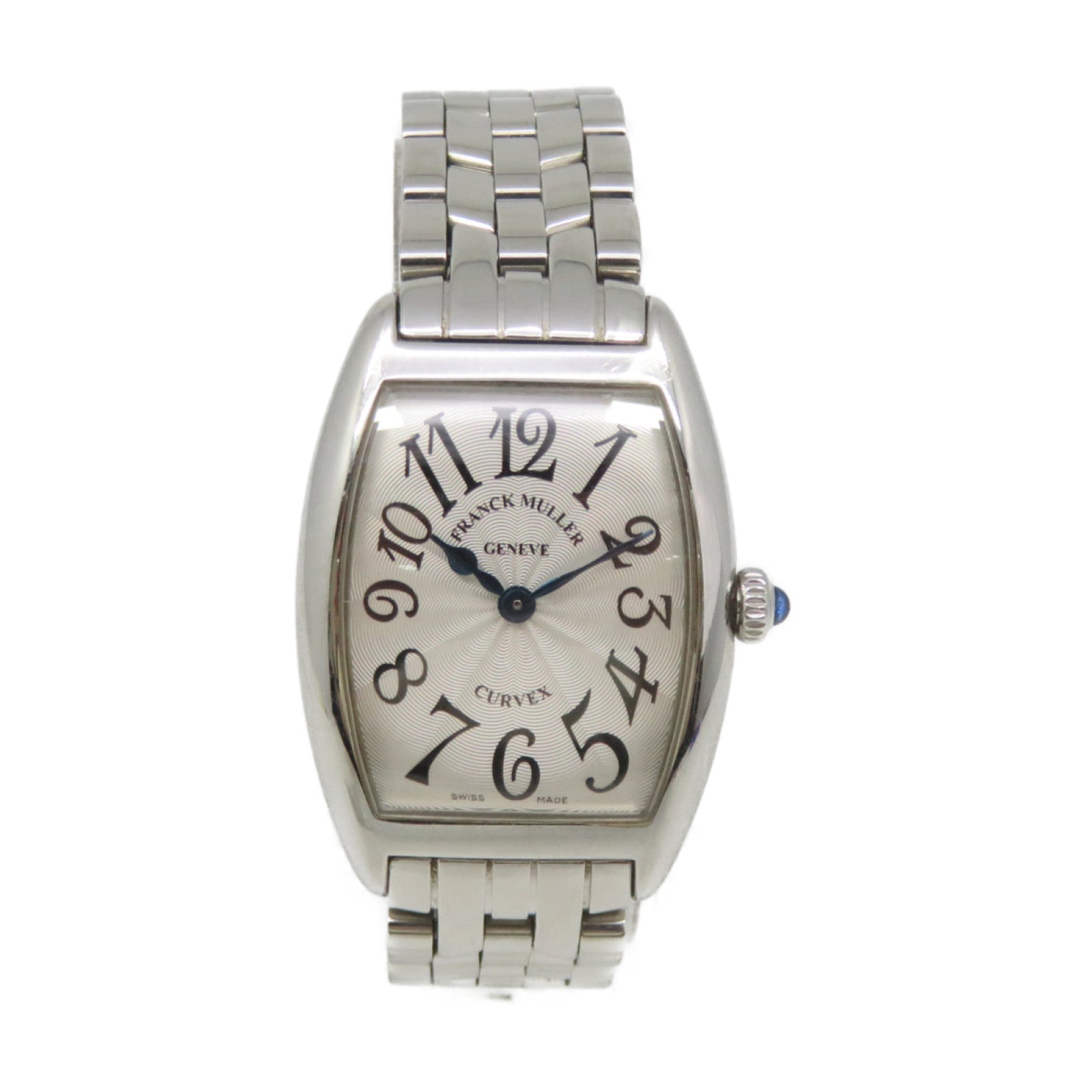FRANCK MULLER CasablancaWatch不鏽鋼石英機芯手錶白色