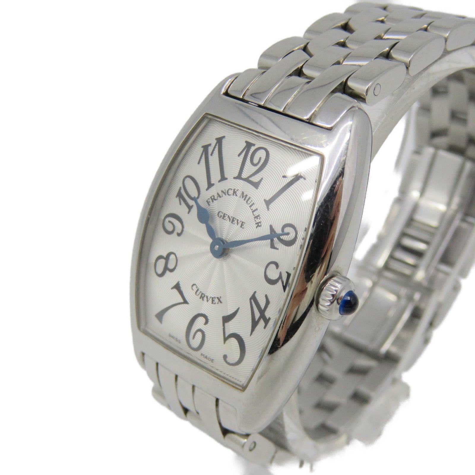 FRANCK MULLER CasablancaWatch不鏽鋼石英機芯手錶白色