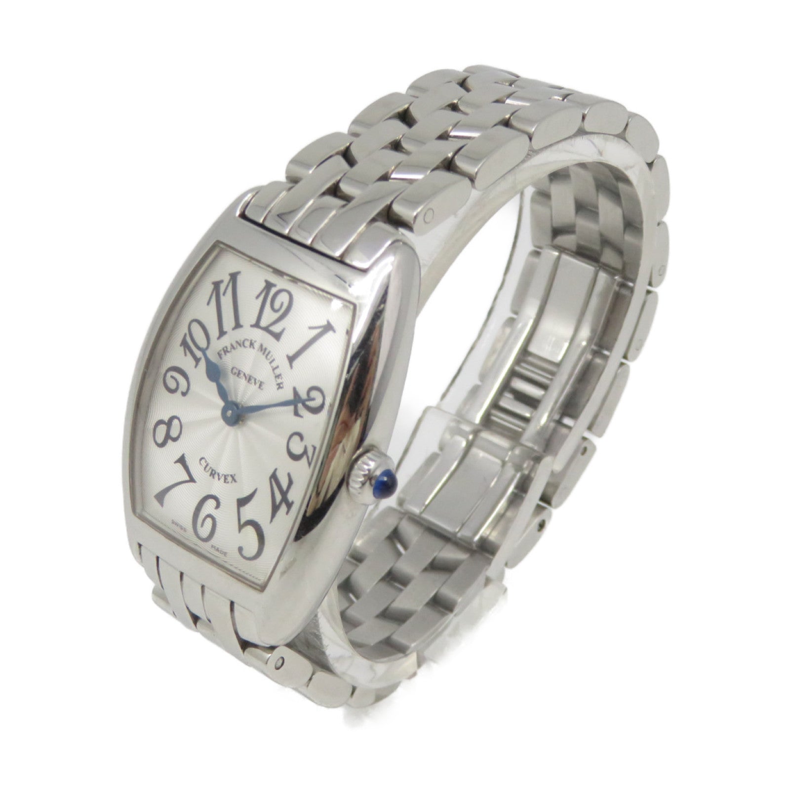 FRANCK MULLER CasablancaWatch不鏽鋼石英機芯手錶白色