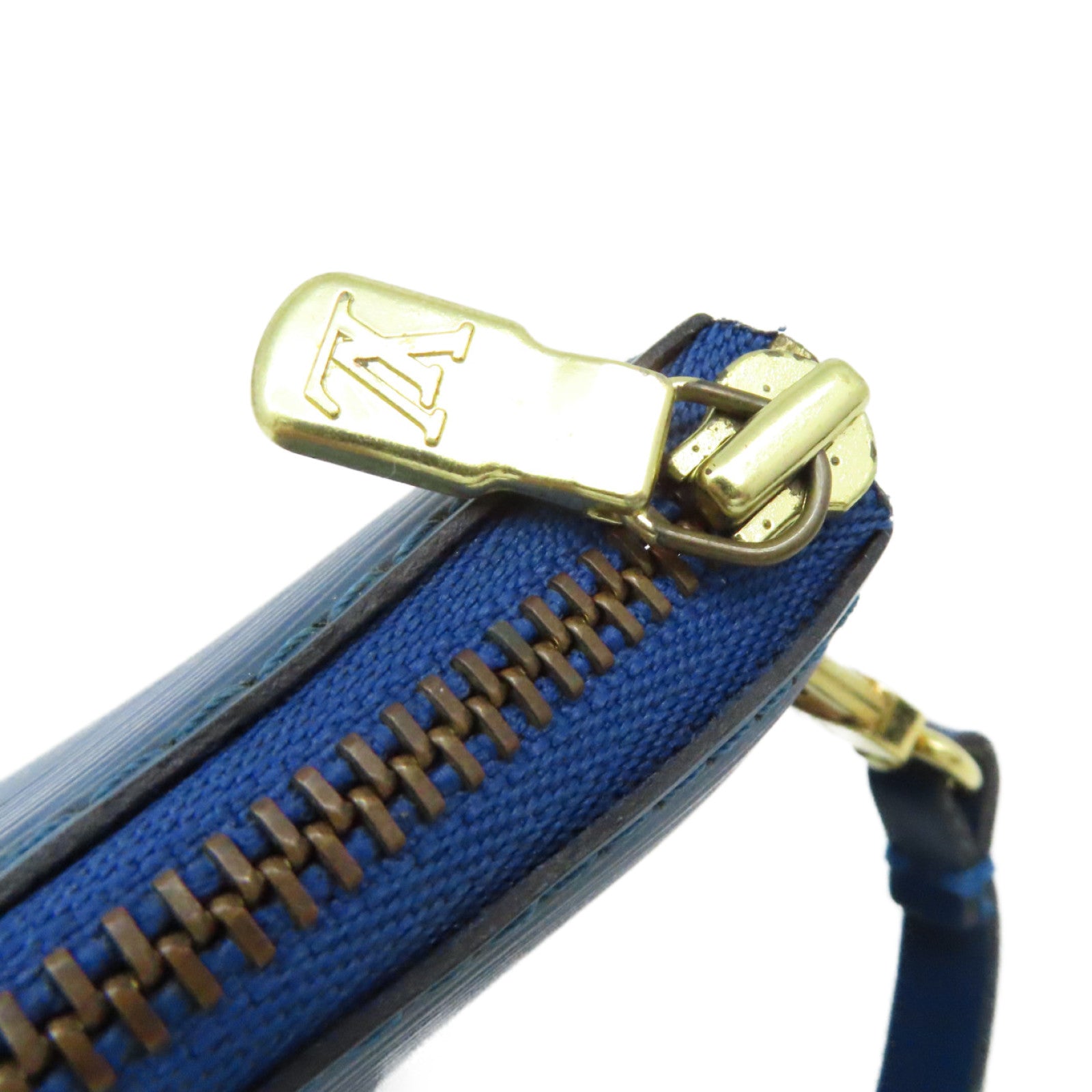 LOUIS VUITTON 【激減優惠】Epi Pochette Accessories Hand Bag肩背袋藍色