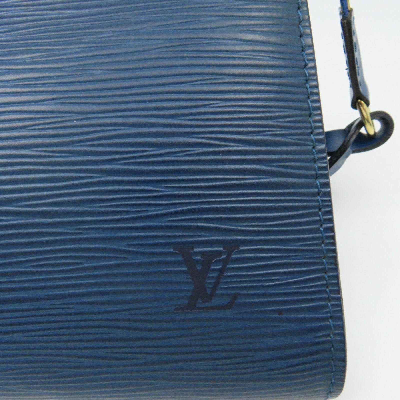 LOUIS VUITTON 【激減優惠】Epi Pochette Accessories Hand Bag肩背袋藍色
