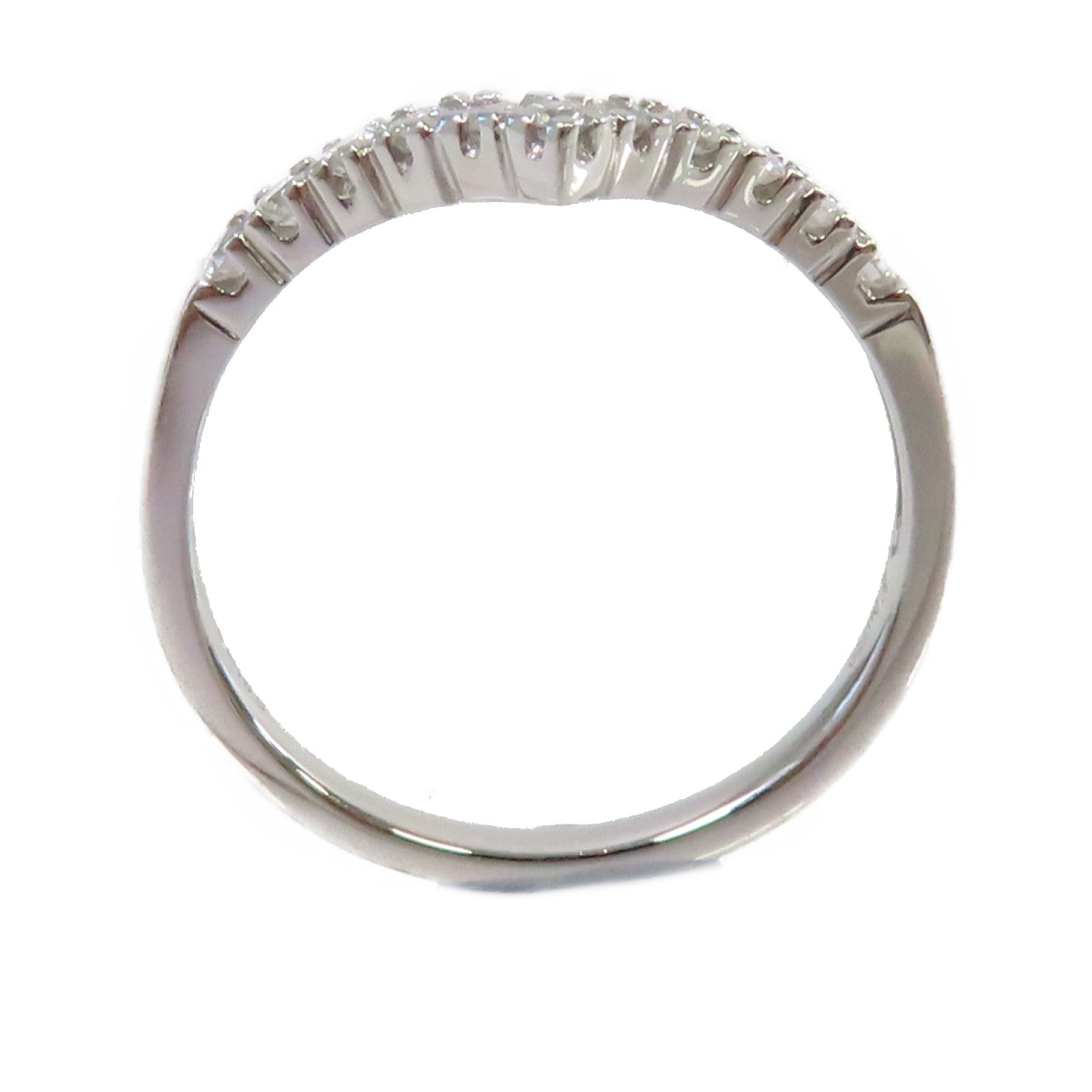 JEWELRY 18K白金/0.21ct鑽石Diamond Ring戒指US#6