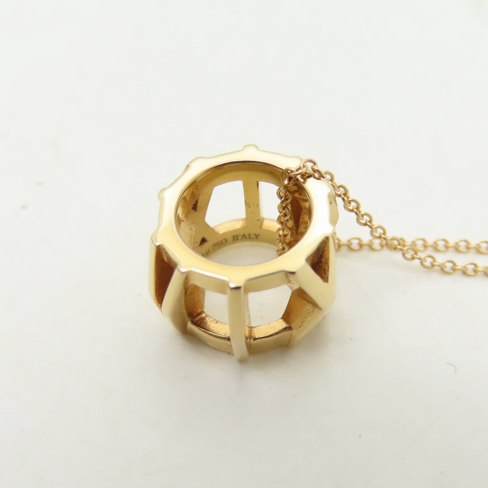 TIFFANY＆CO 18K黃金Necklace項鍊#40cm