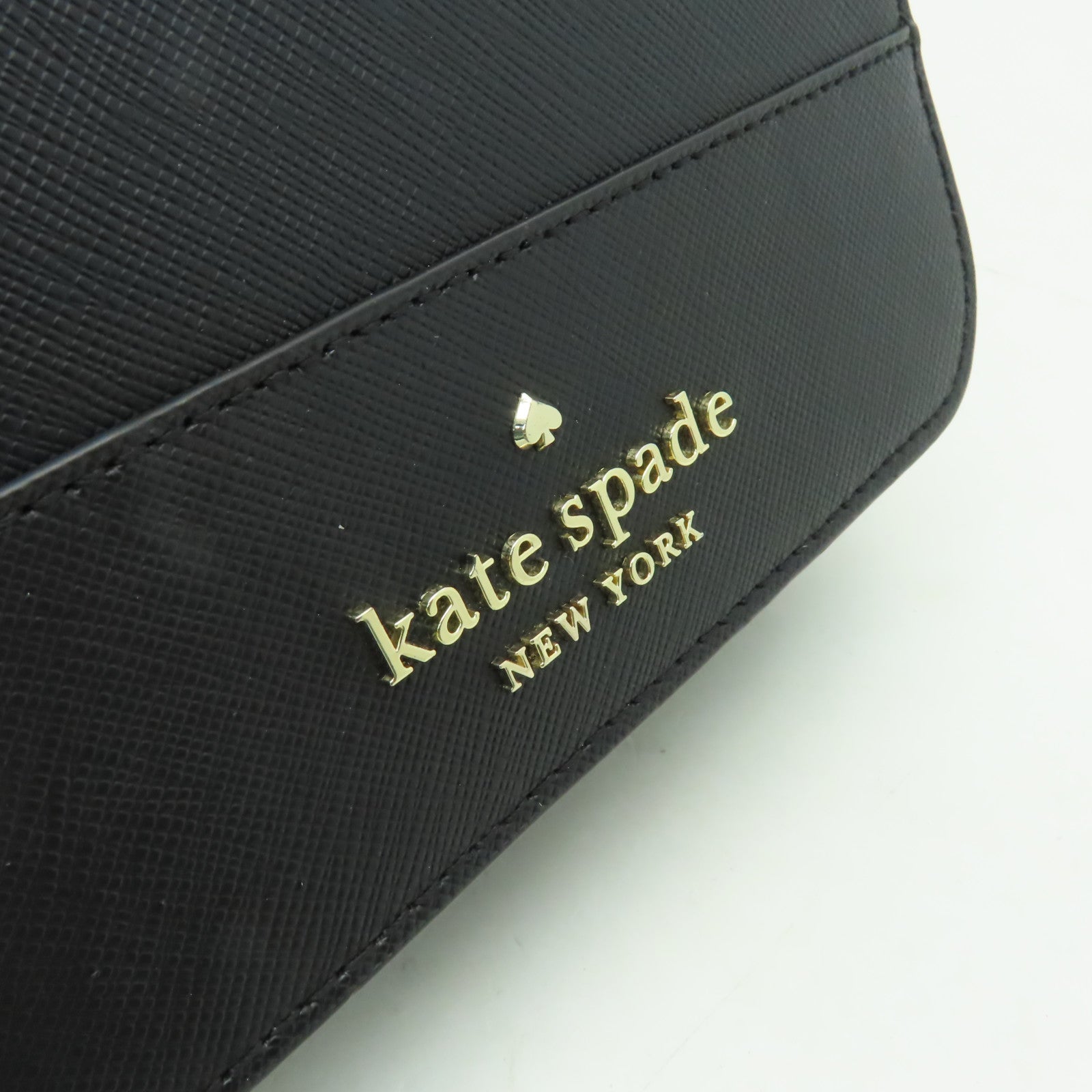 Kate Spade 牛皮皮革2way Shoulder Bag金扣手挽肩背兩用袋黒色