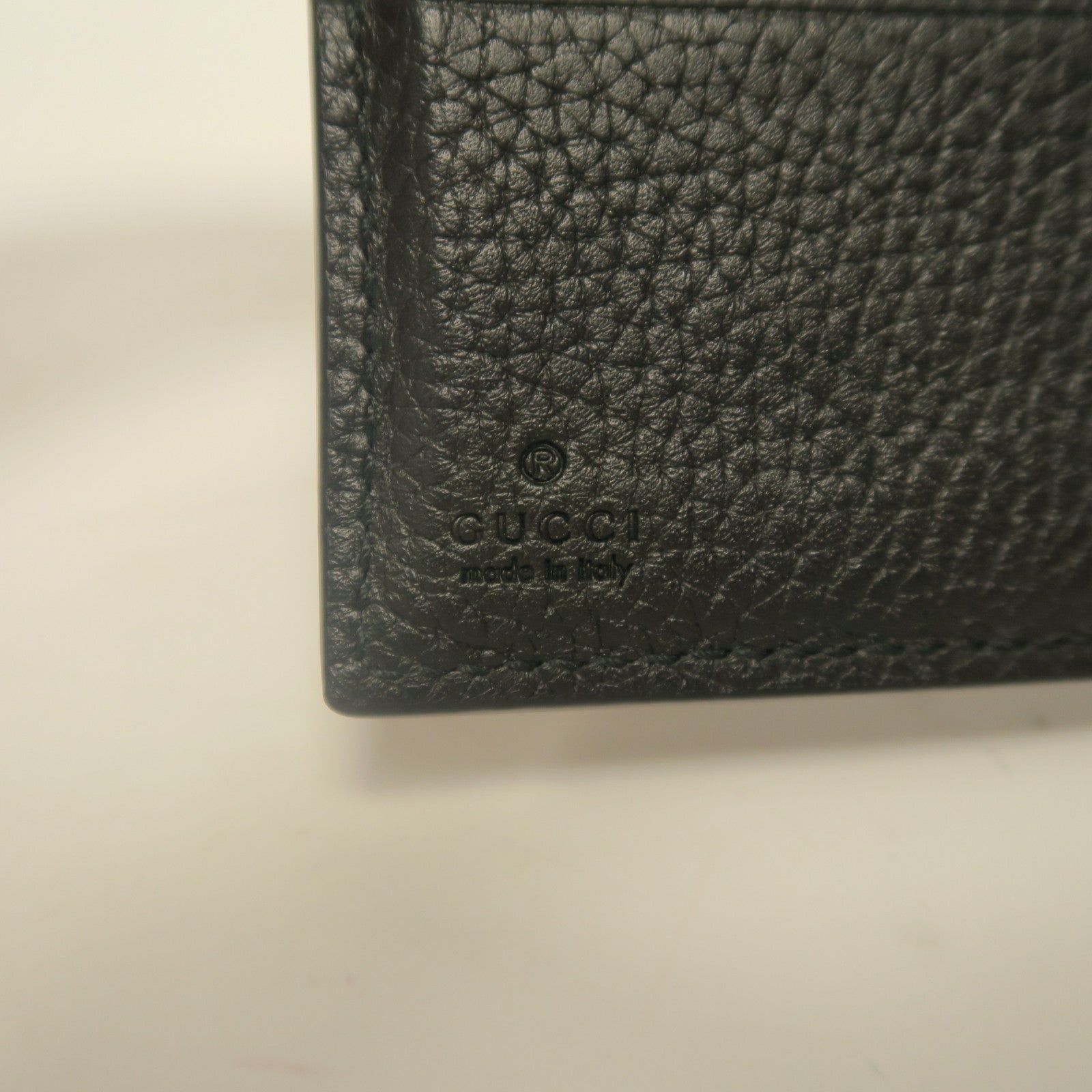 GUCCI 牛皮皮革Wallet錢包黑色