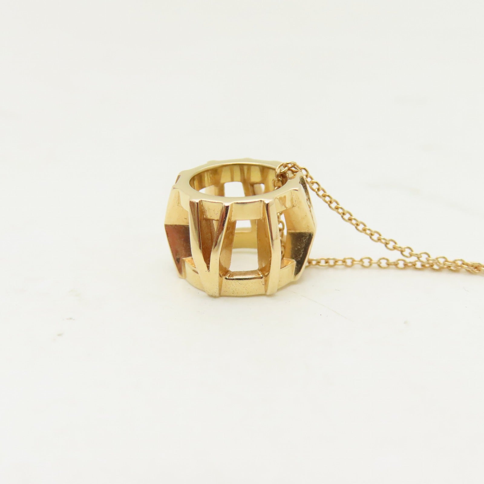 TIFFANY＆CO 18K黃金Necklace項鍊#40cm