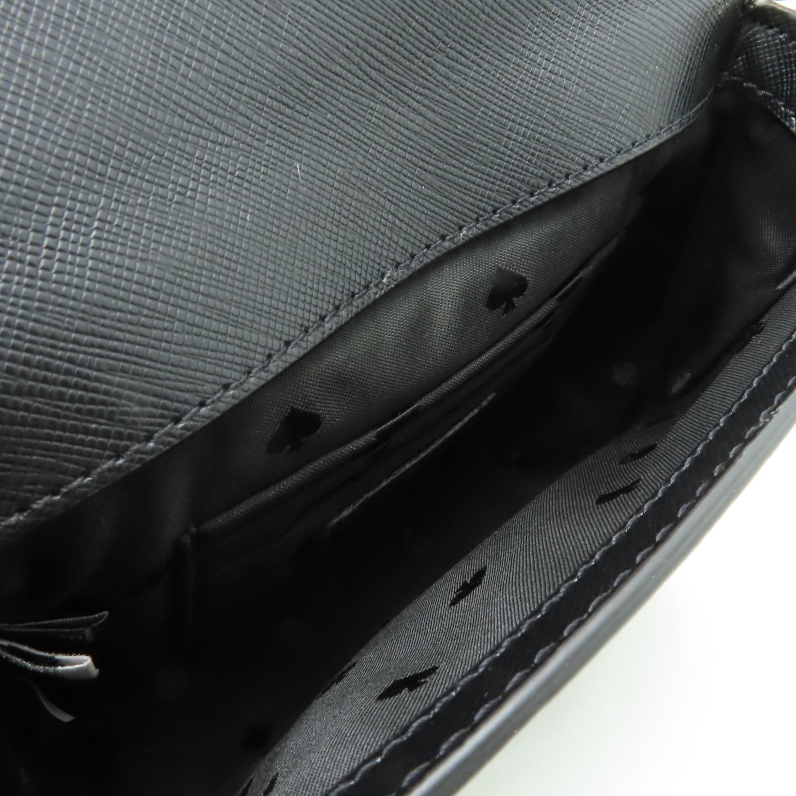 Kate Spade 牛皮皮革2way Shoulder Bag金扣手挽肩背兩用袋黒色
