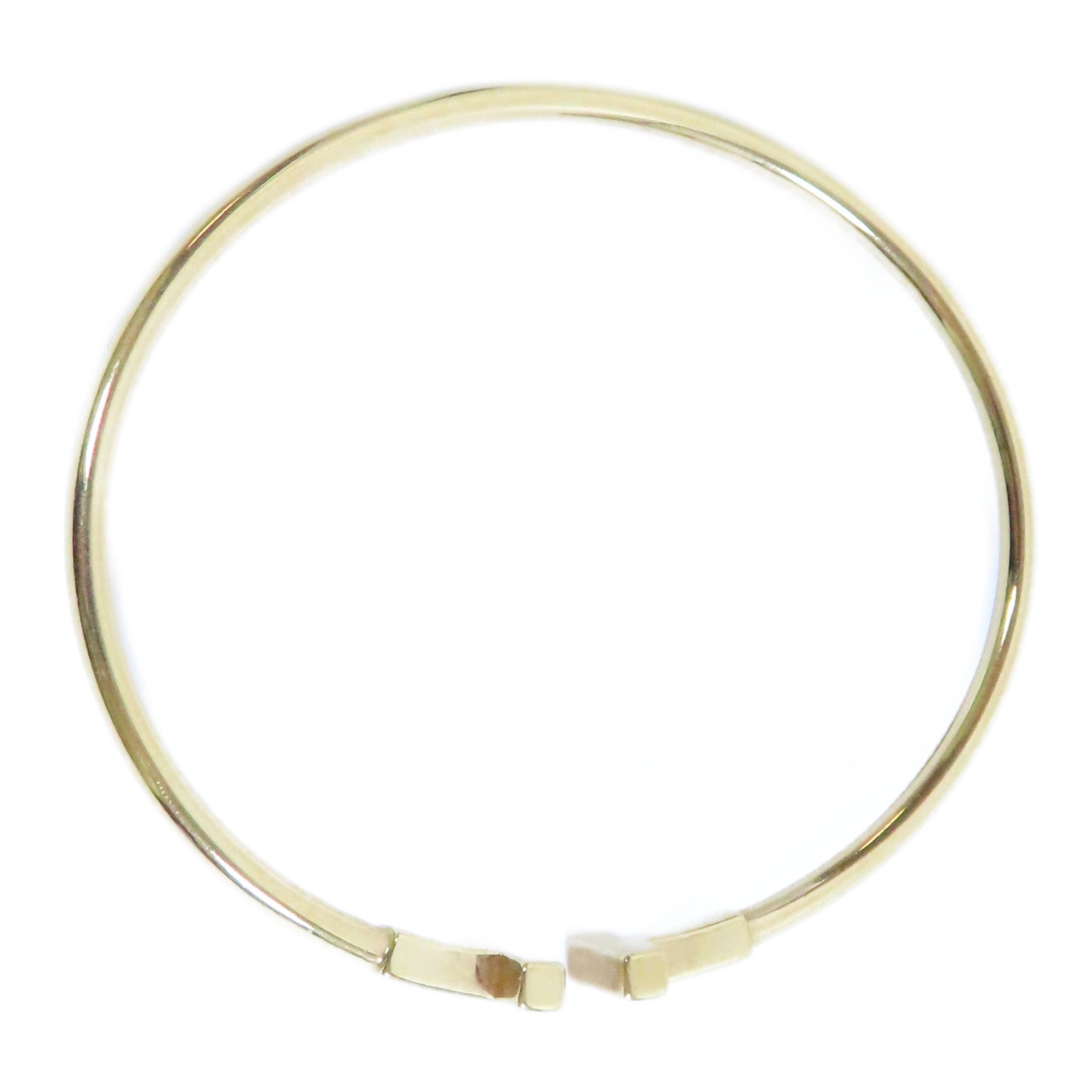 TIFFANY＆CO 18K黃金T Blaceret手鐲