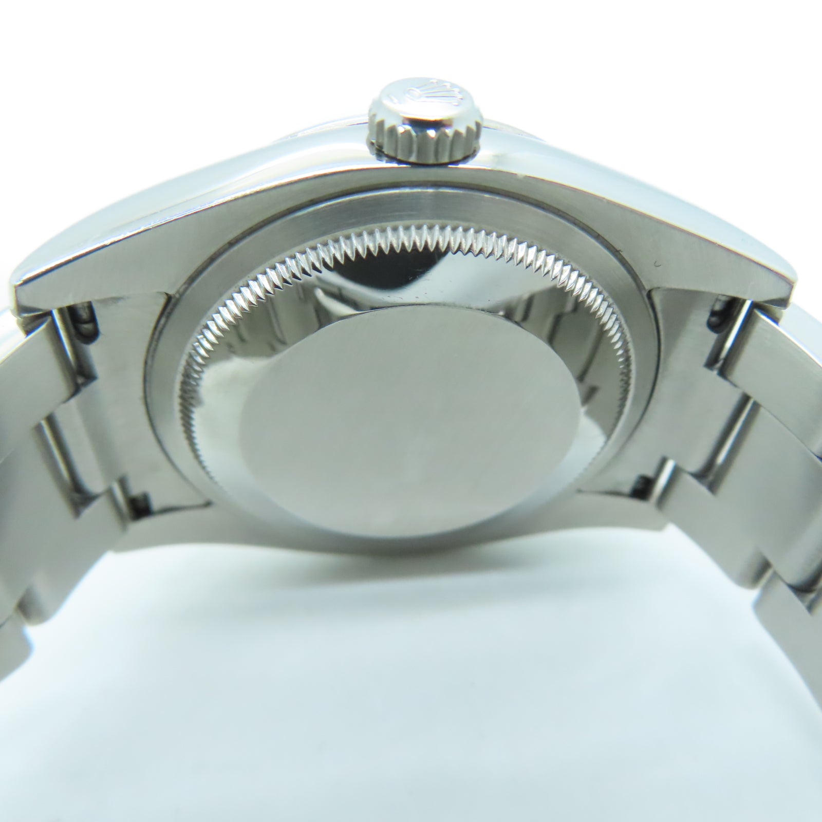 ROLEX Turn-O-graph不鏽鋼/18K白金手錶自動機芯黑色