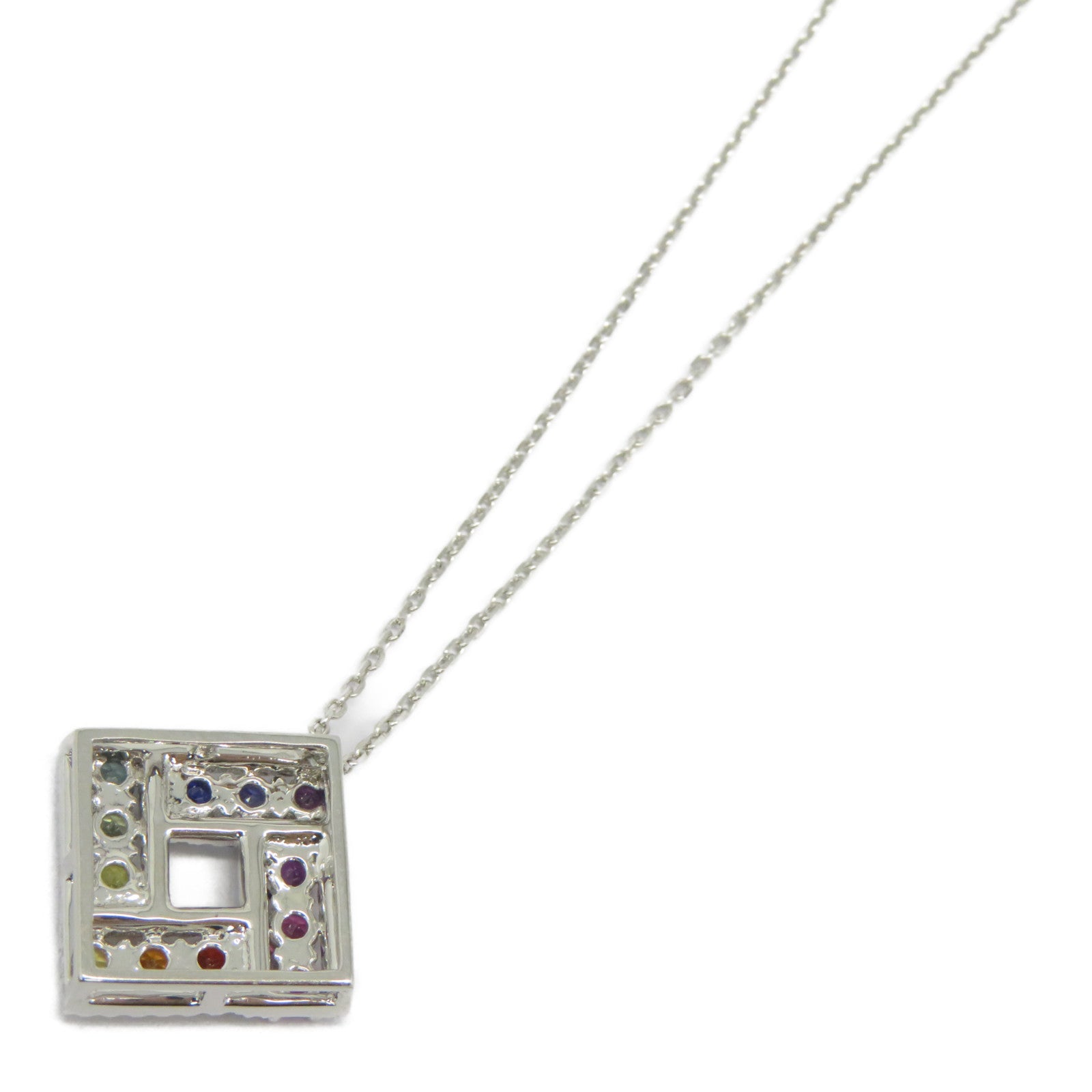 JEWELRY 18K白金Necklace 0.212ct鑽石項鍊