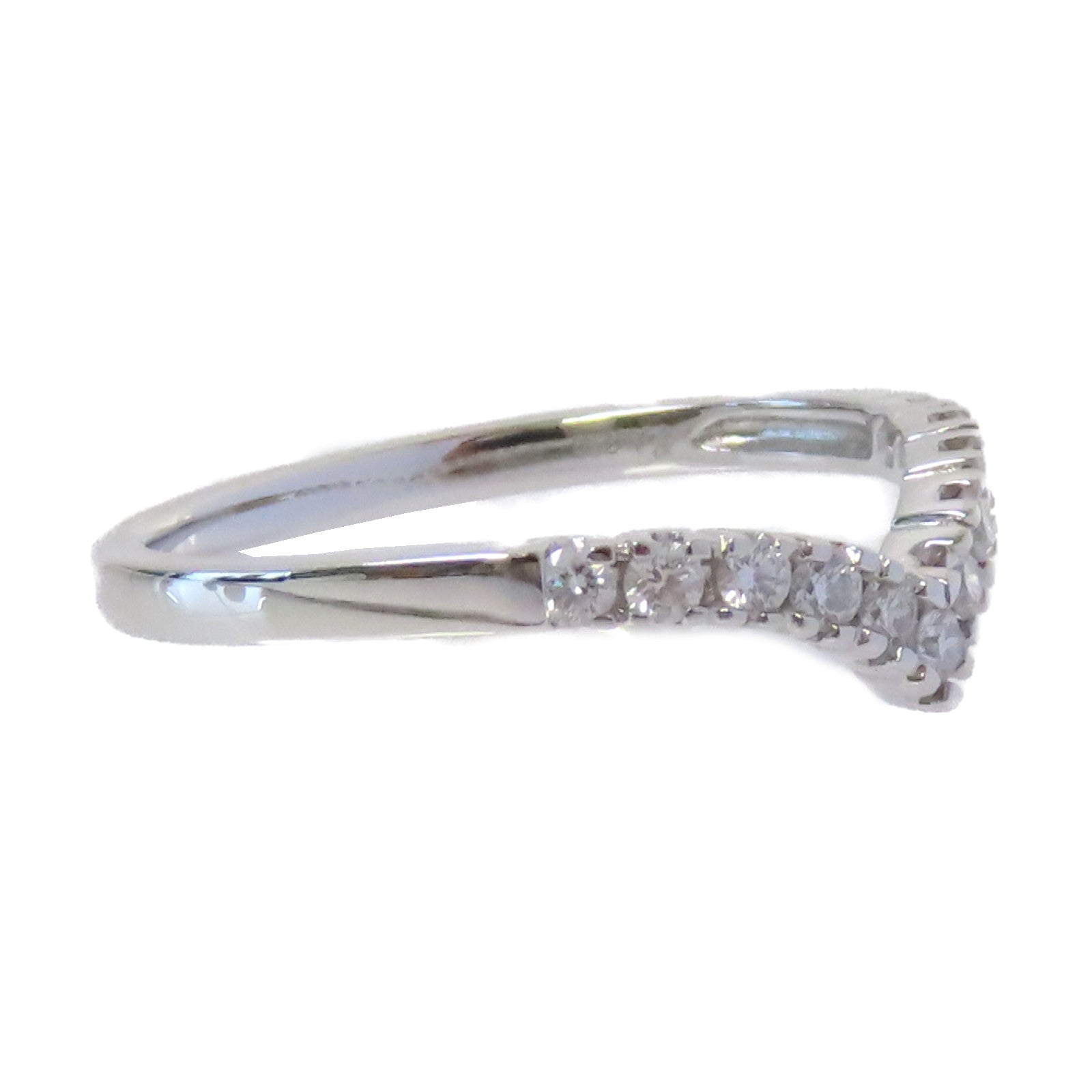 JEWELRY 18K白金/0.21ct鑽石Diamond Ring戒指US#6