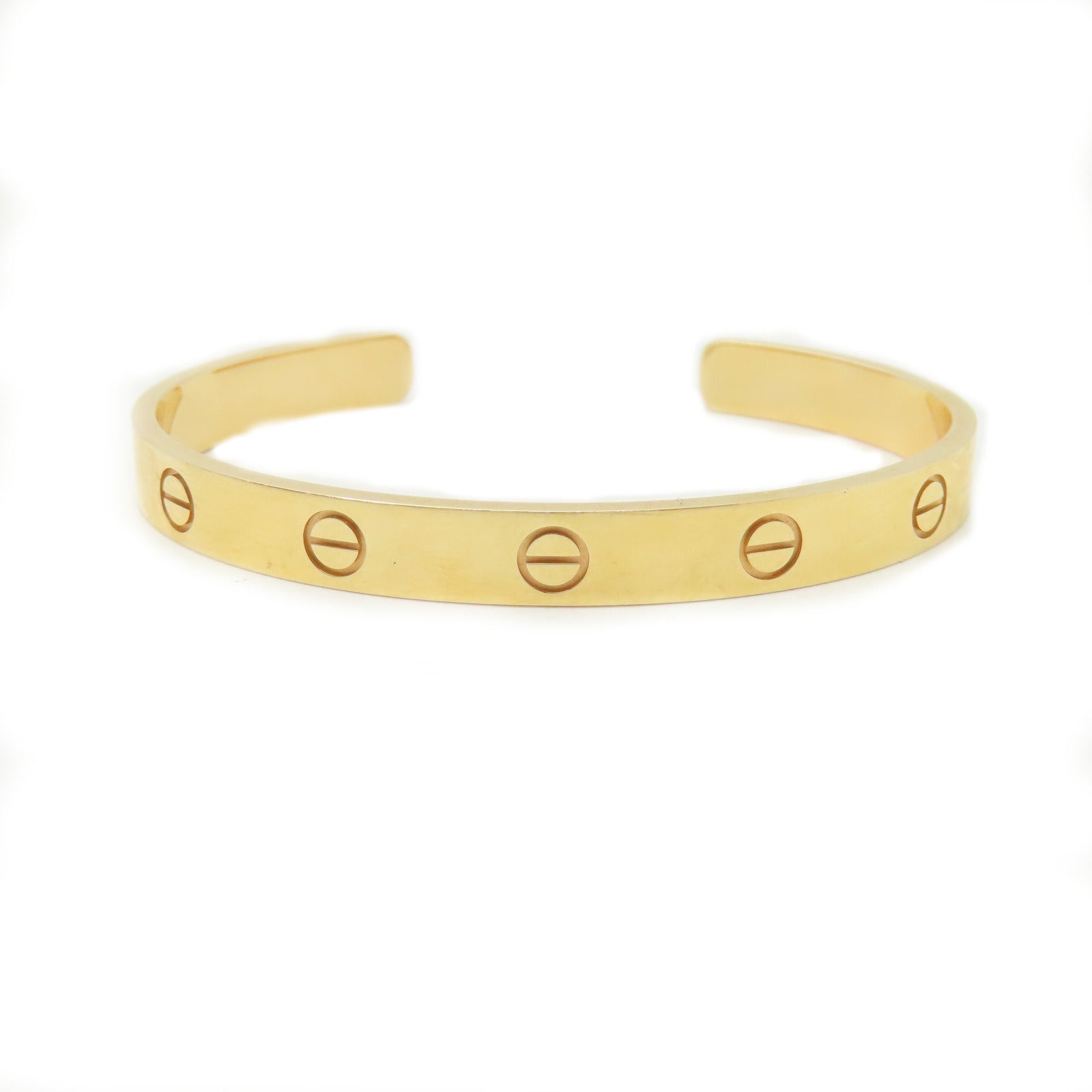 CARTIER 18K玫瑰金Love Bracelet手鐲Cartier#17/#15.25cm