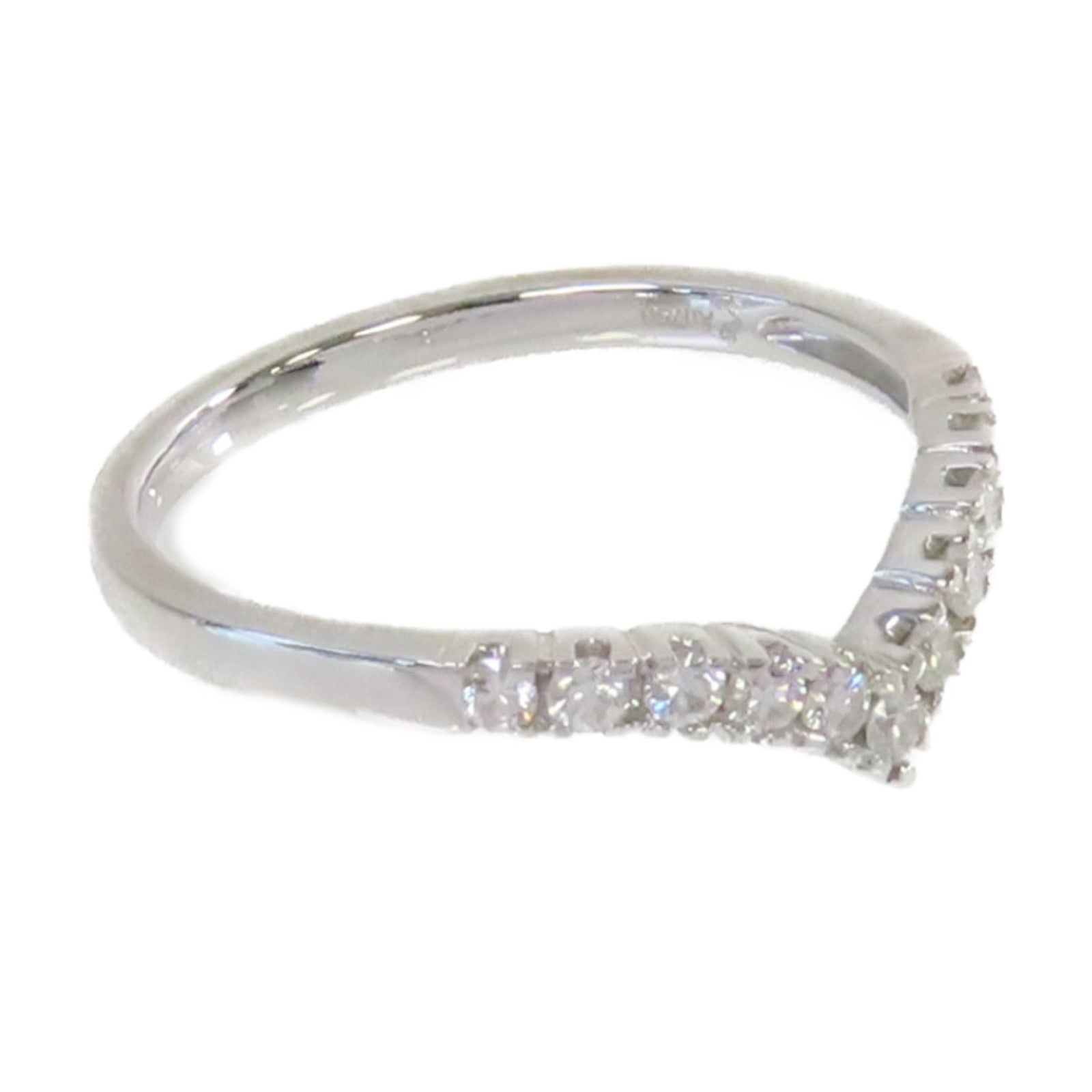 JEWELRY 18K白金/0.21ct鑽石Diamond Ring戒指US#6
