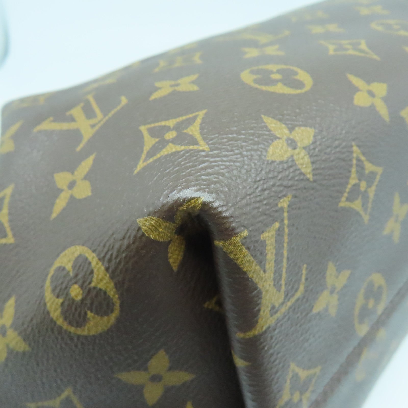 LOUIS VUITTON Monogram Turenne MM金扣手挽肩背兩用袋啡色