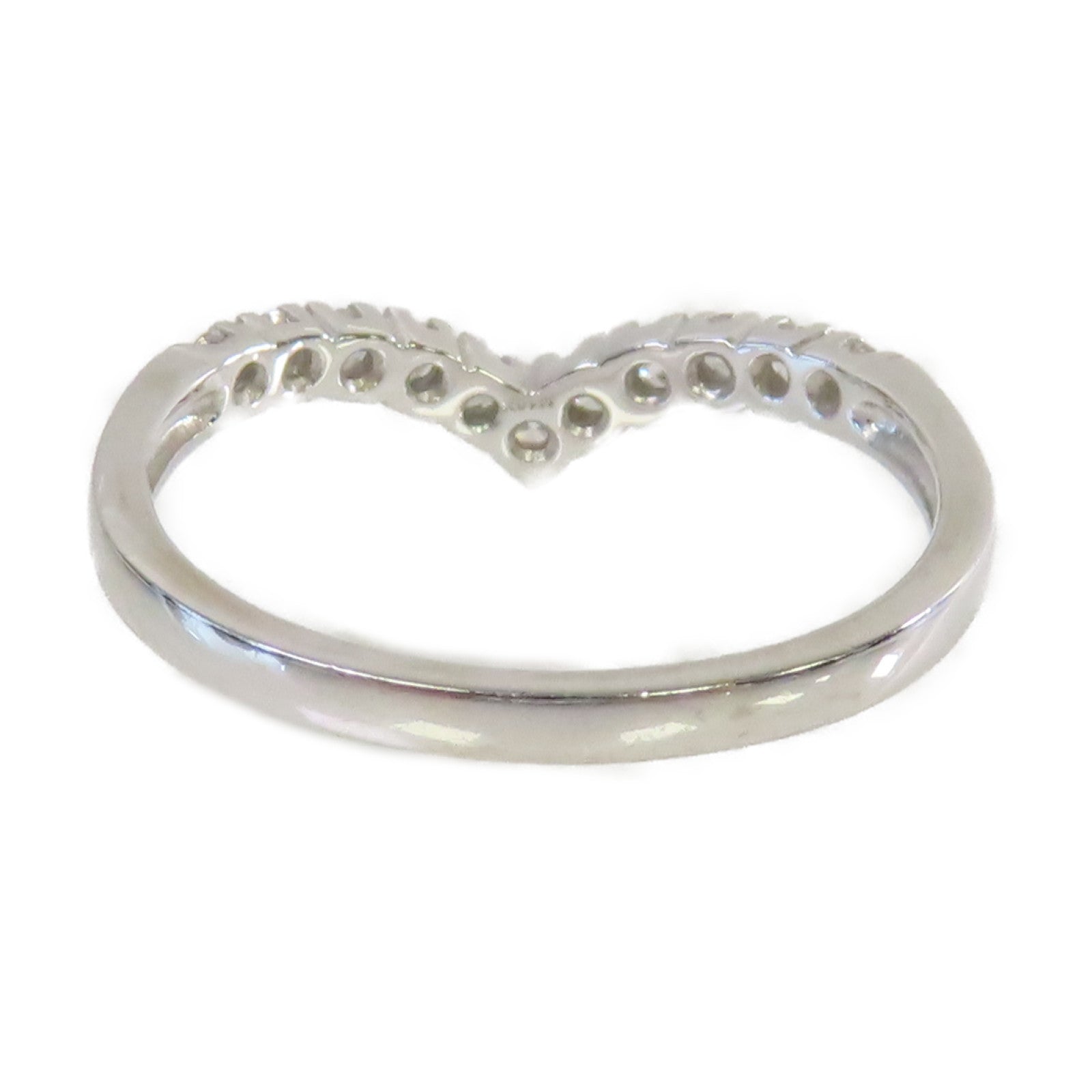 JEWELRY 18K白金/0.21ct鑽石Diamond Ring戒指US#6