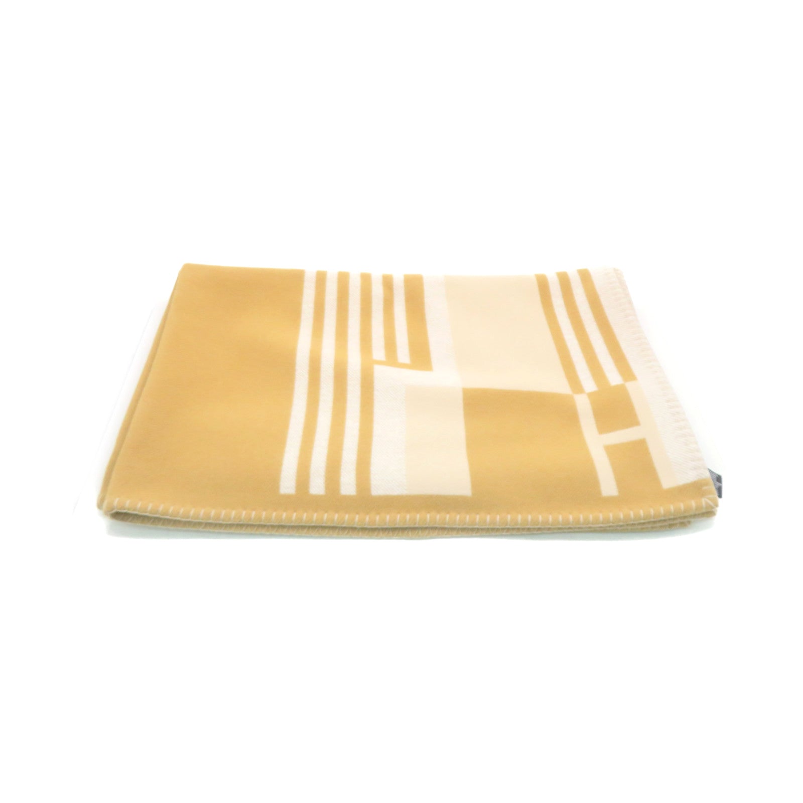 HERMES 羊毛/茄士咩Thaque Blanket毛毯啡色