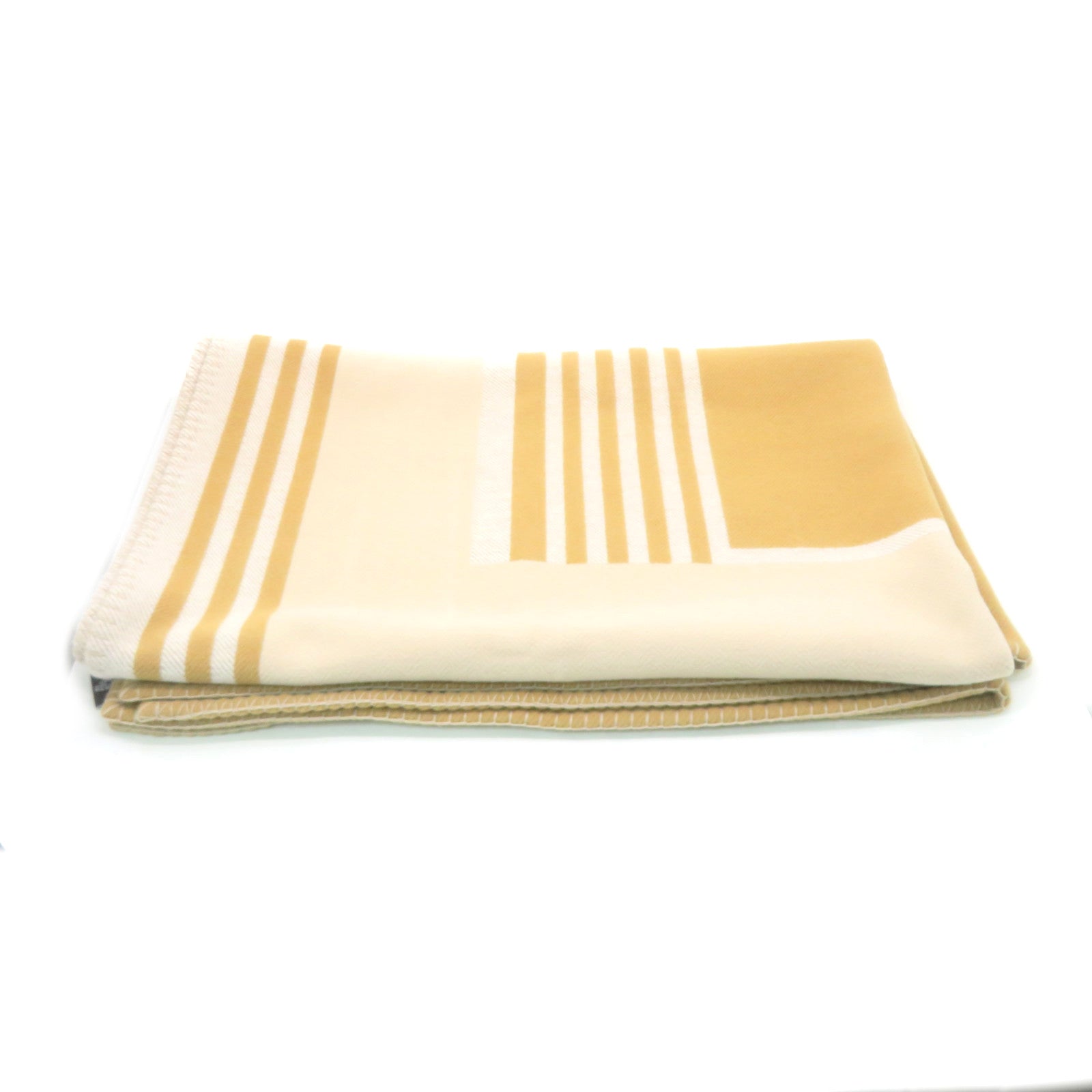 HERMES 羊毛/茄士咩Thaque Blanket毛毯啡色