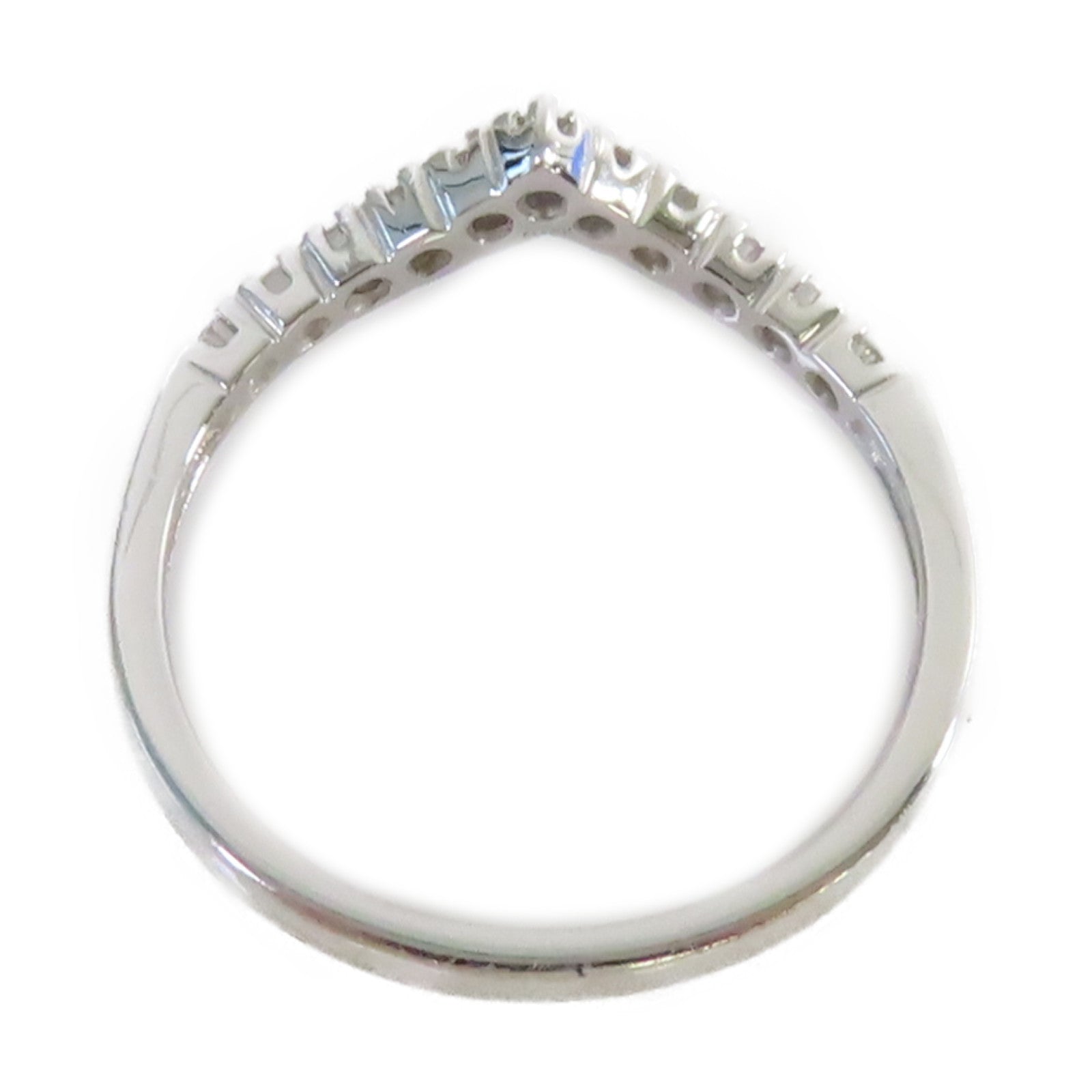 JEWELRY 18K白金/0.21ct鑽石Diamond Ring戒指US#6