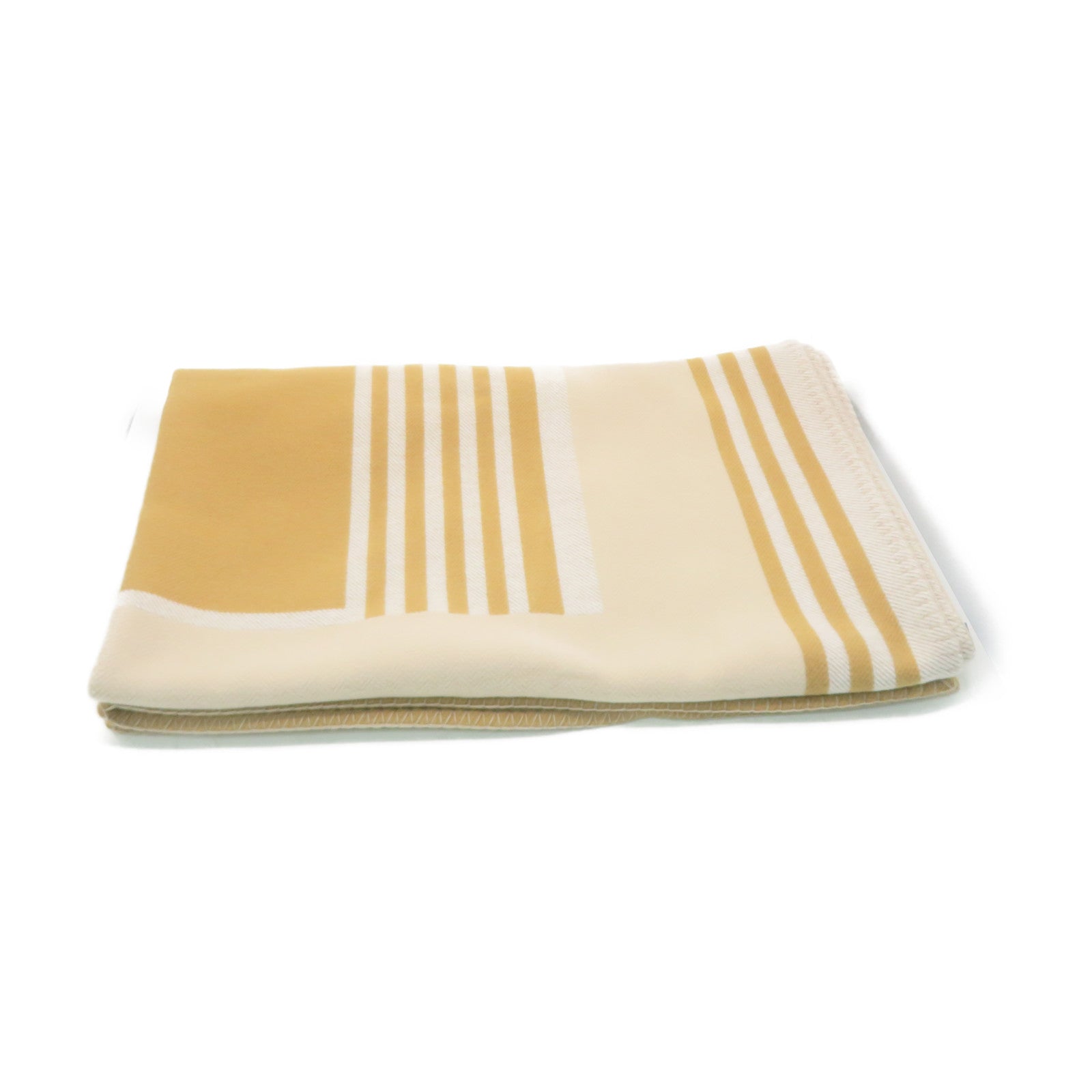 HERMES 羊毛/茄士咩Thaque Blanket毛毯啡色