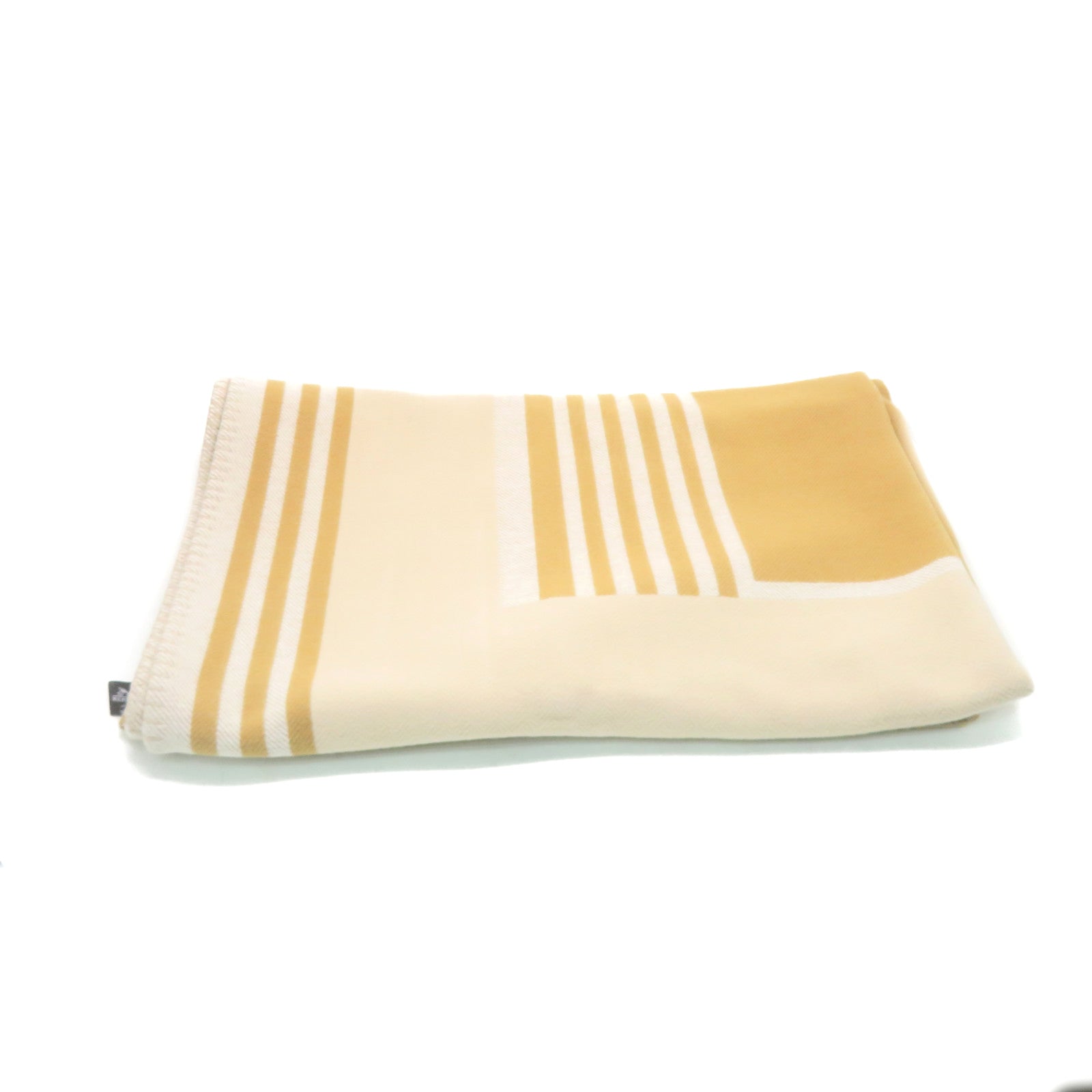 HERMES 羊毛/茄士咩Thaque Blanket毛毯啡色