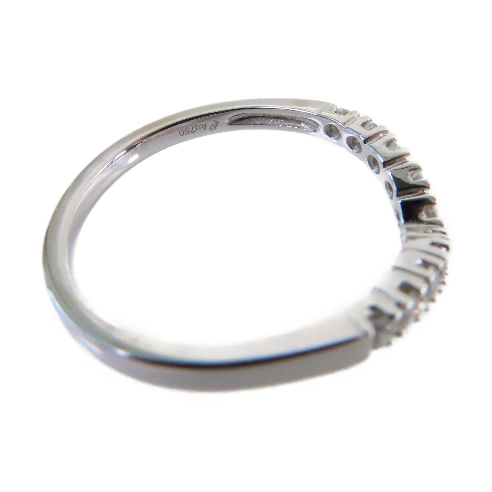 JEWELRY 18K白金/0.21ct鑽石Diamond Ring戒指US#6
