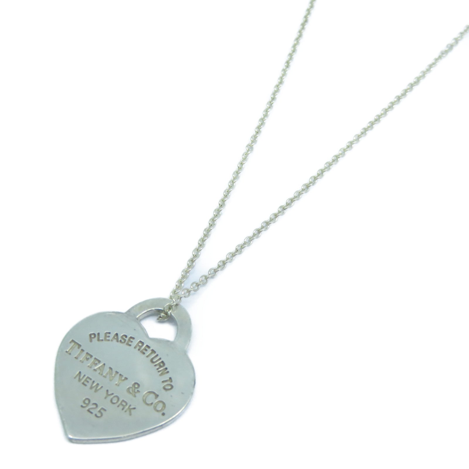 TIFFANY＆CO 925純銀Necklace項鍊銀色