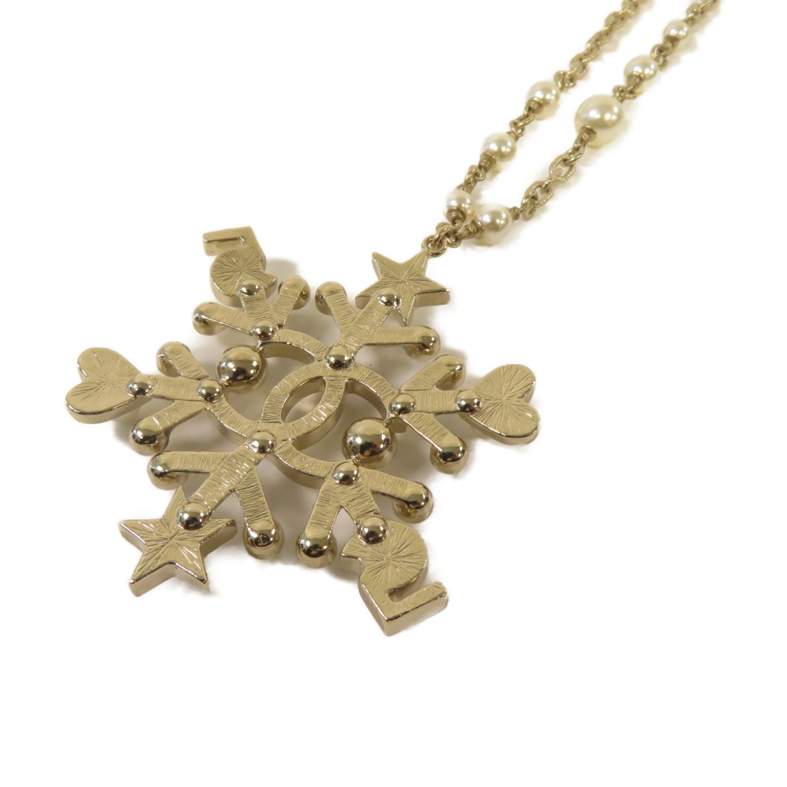 CHANEL PVC/金屬Necklace項鏈金色