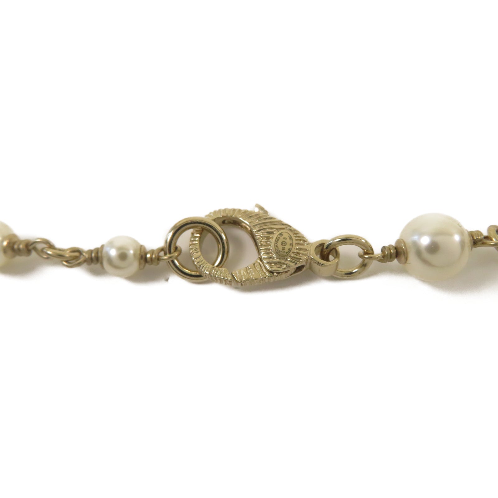 CHANEL PVC/金屬Necklace項鏈金色