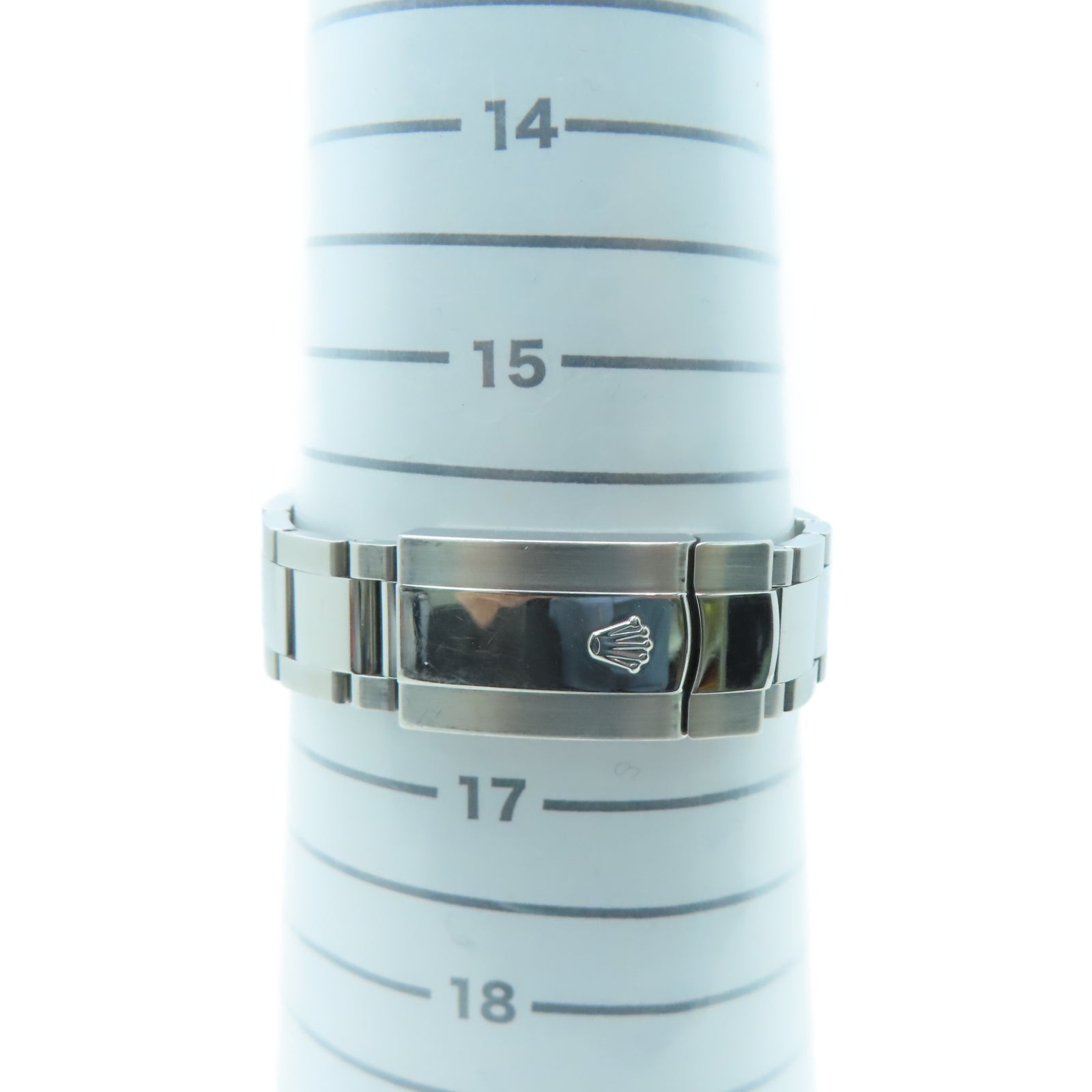ROLEX Turn-O-graph不鏽鋼/18K白金手錶自動機芯黑色