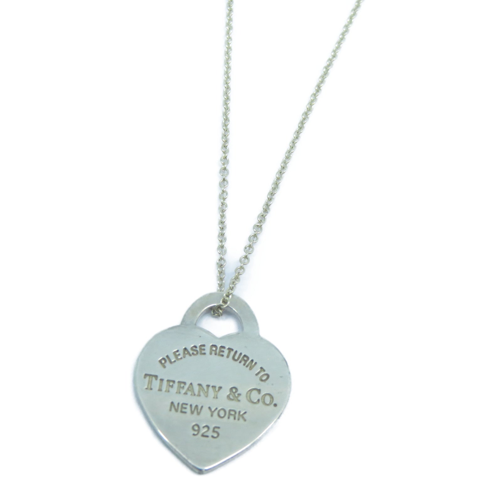 TIFFANY＆CO 925純銀Necklace項鍊銀色